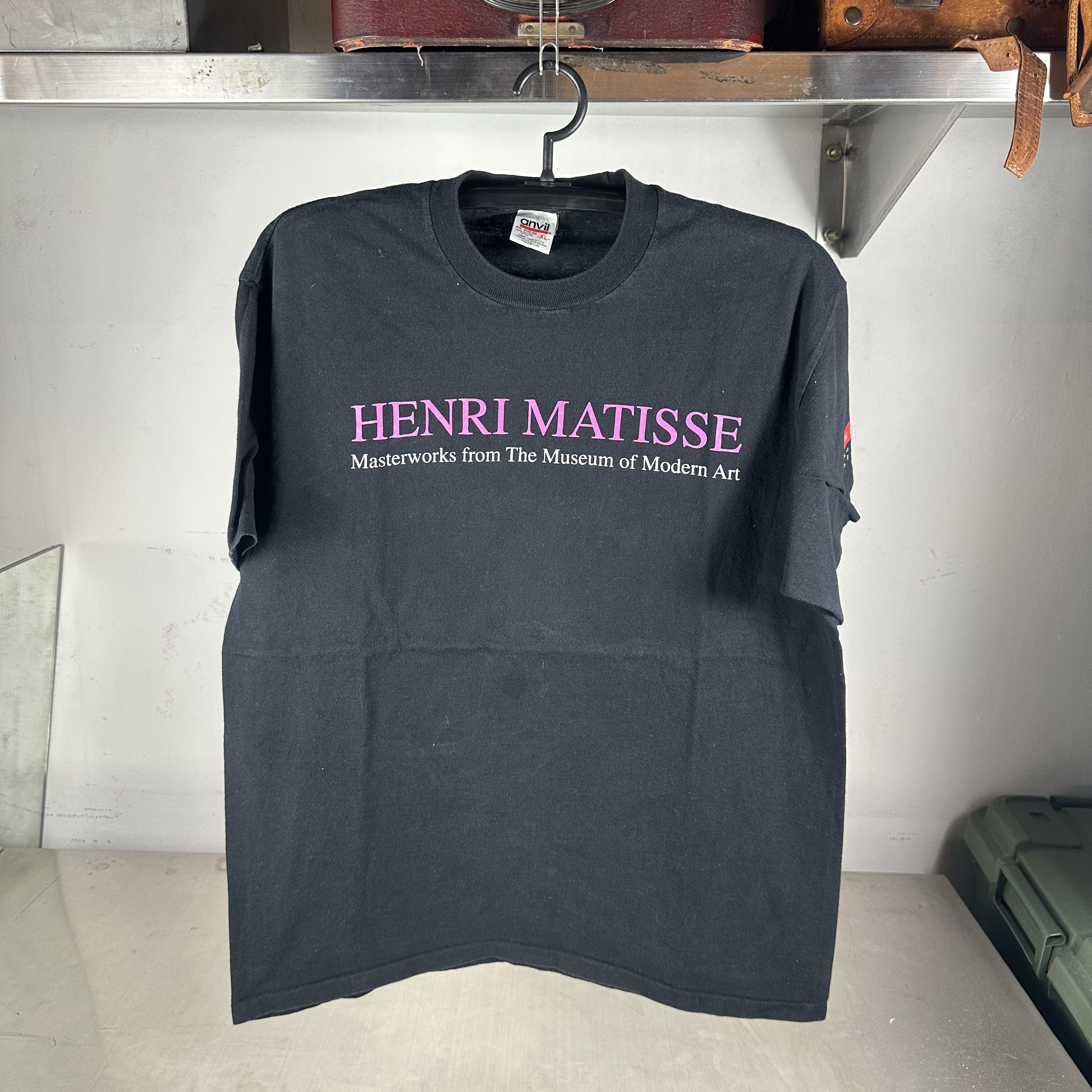 Vintage Vintage 90s Henri Matisse Museum of Modern Art T-shirt Size US L / EU 52-54 / 3 - 1 Thumbnail