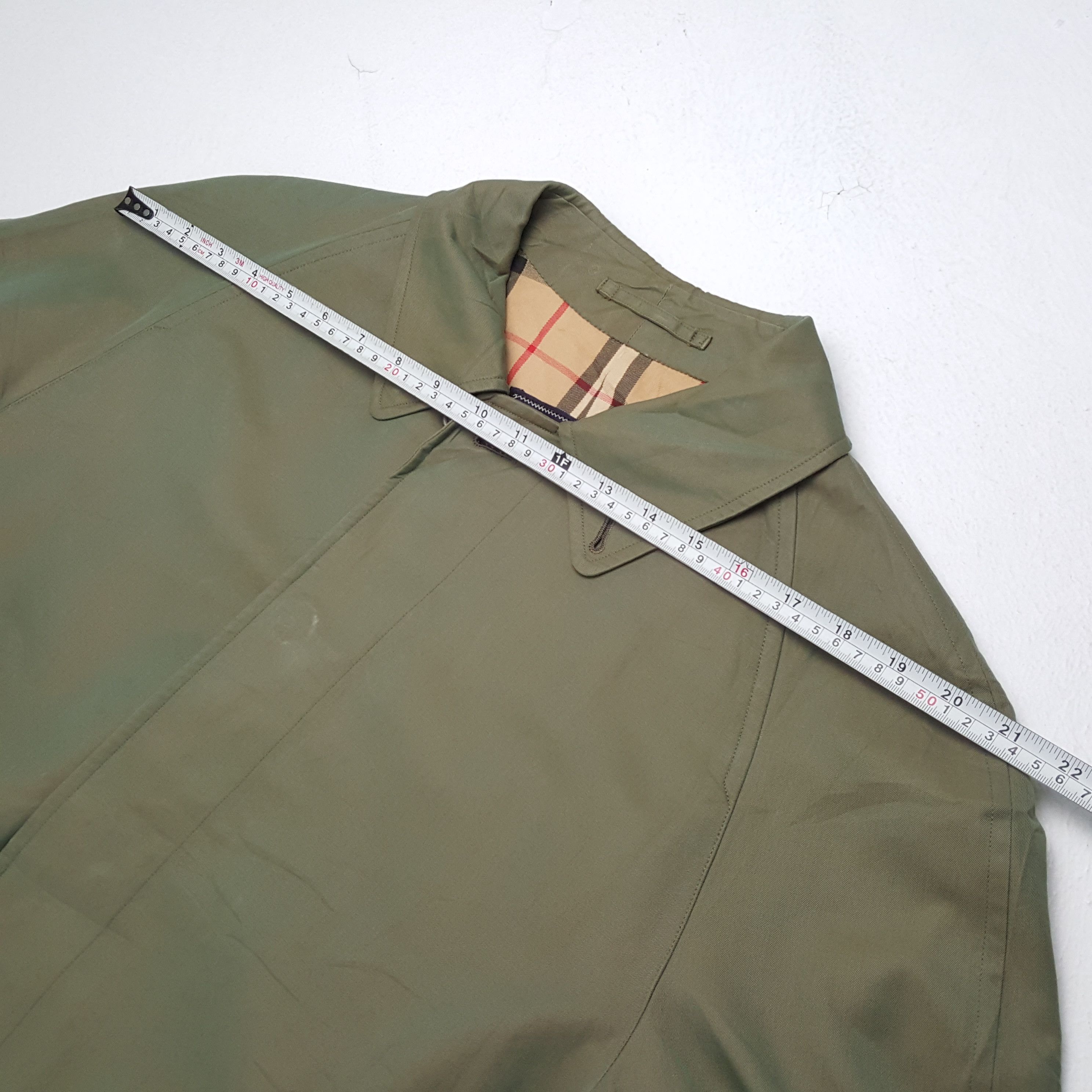 Burberry × Vintage BURBERRYS Casual Style Trench Coat Jacket Size US M / EU 48-50 / 2 - 5 Thumbnail