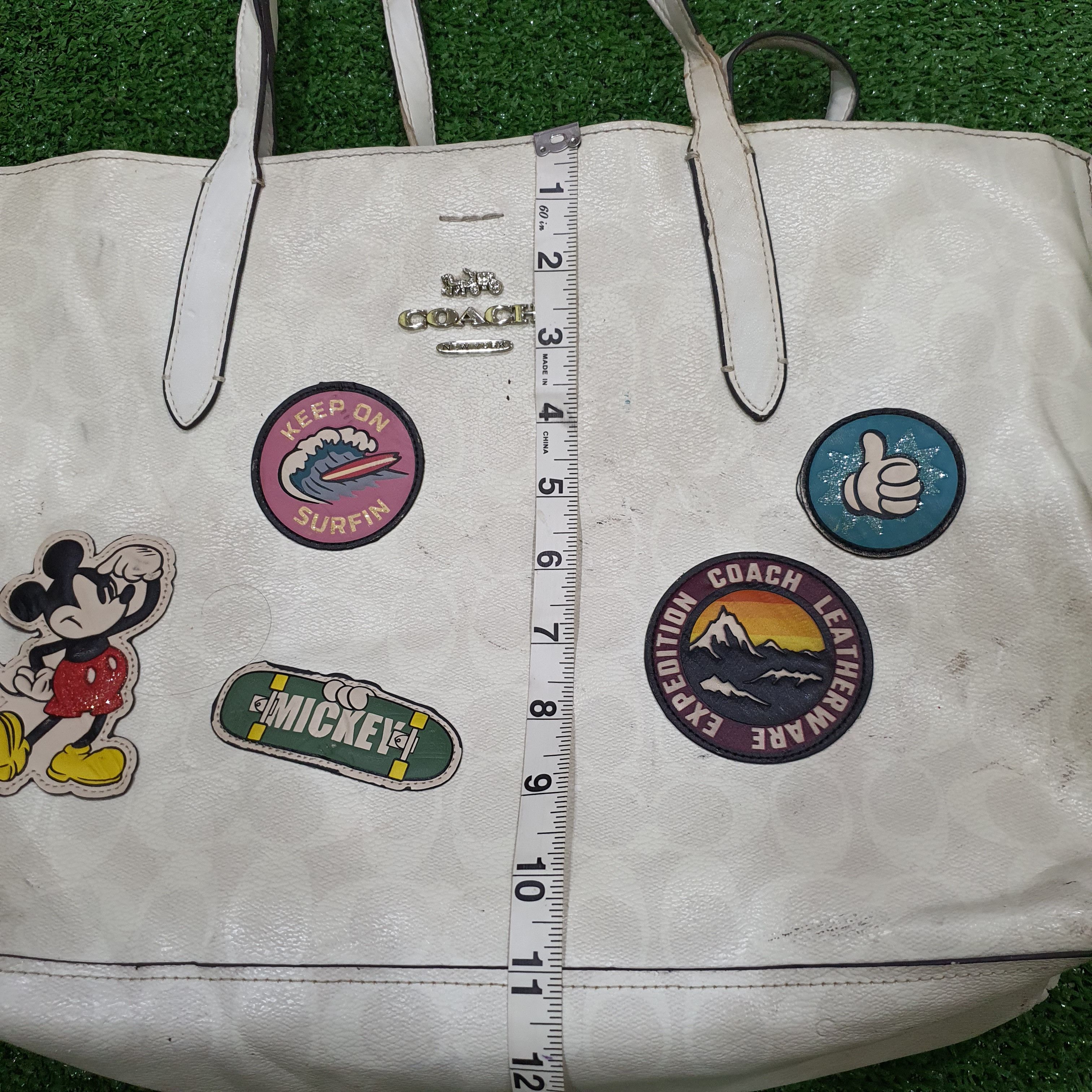 Coach × Disney Coach x Disney collaboration tote bag in recycled canvas Size ONE SIZE - 11 Thumbnail
