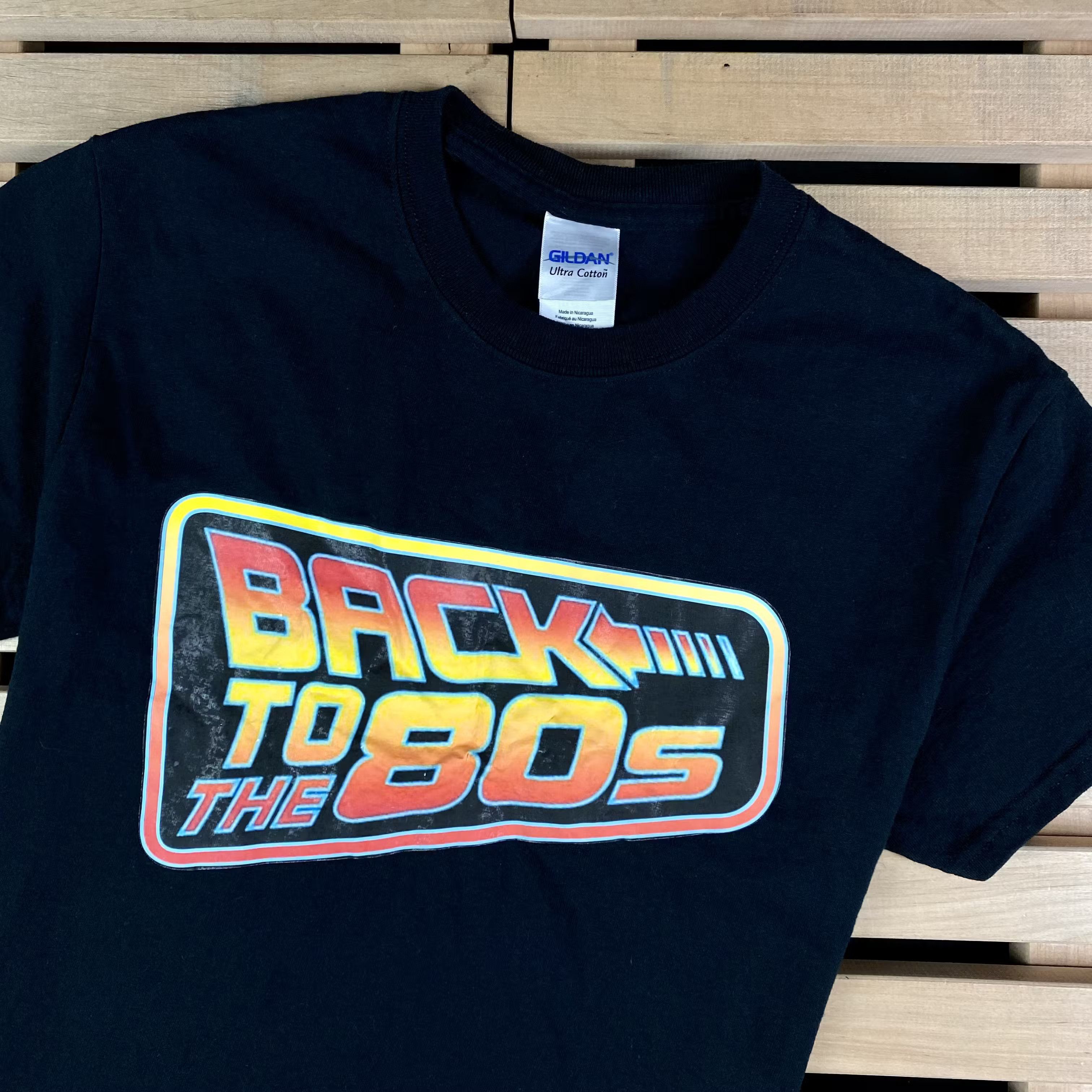 Band Tees Mens Vintage T Shirt Back To The 80s Size S Size US S / EU 44-46 / 1 - 2 Thumbnail