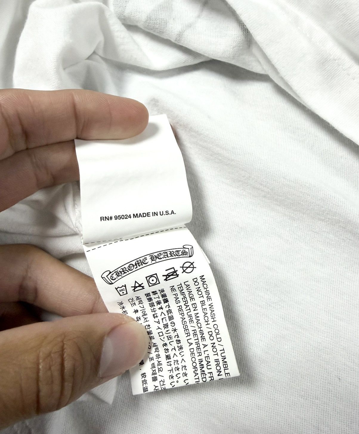 Chrome Hearts Chrome Hearts ‘RS3 Triple Cross’ Pocket T-Shirt Size US S / EU 44-46 / 1 - 8 Thumbnail