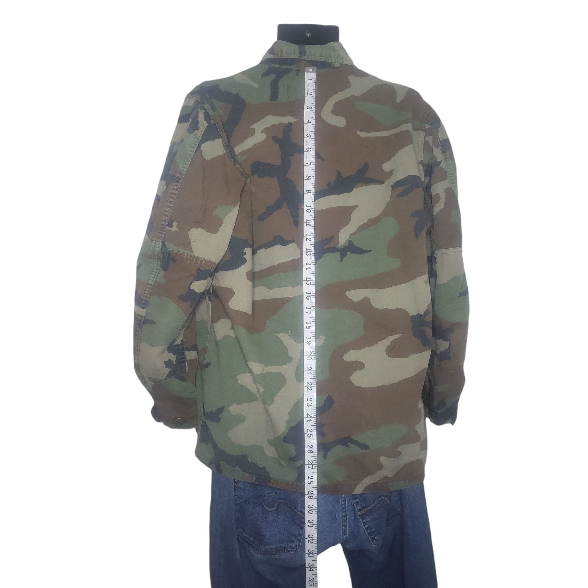 Other Military Camo Army Jacket Men Long Sleeve Sz M Button Up Uti Size US M / EU 48-50 / 2 - 3 Thumbnail