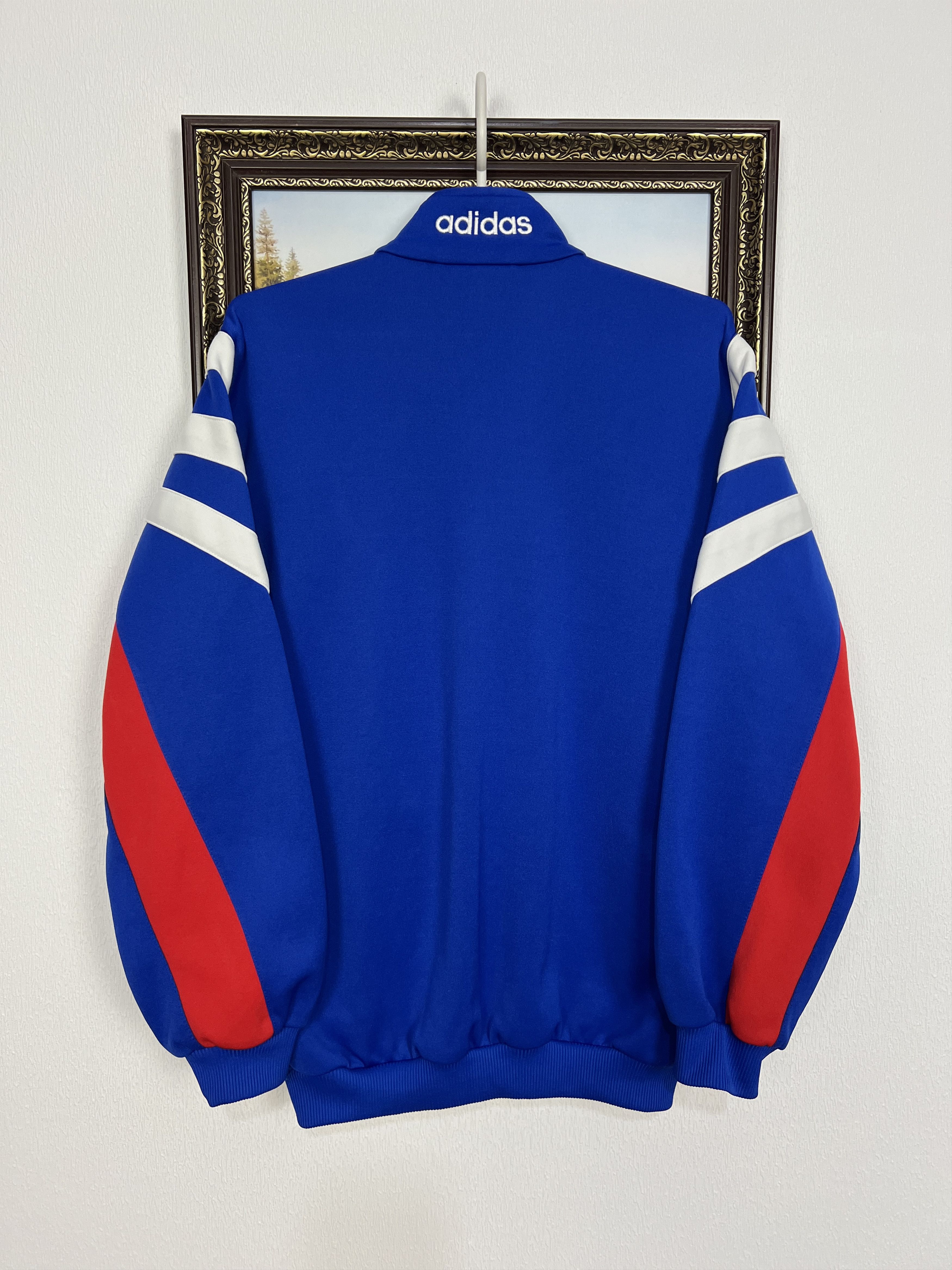 Adidas Vintage 90s Bayern Munich Football Jacket Soccer Track Top Size US S / EU 44-46 / 1 - 8 Thumbnail