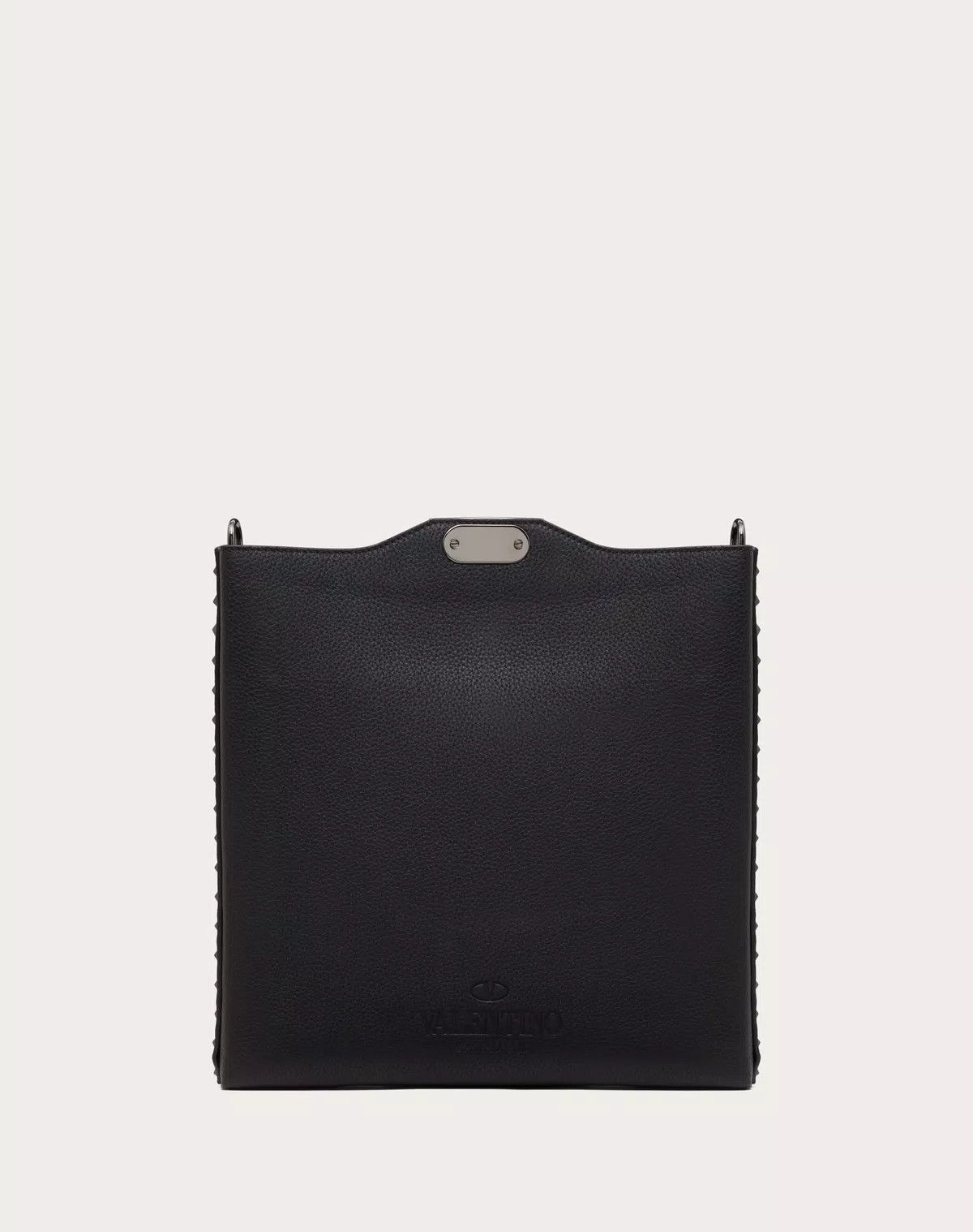Valentino oc11z0725 Size: OS/ Grainy Calfskin Crossbody Bag in Black Size ONE SIZE - 2 Thumbnail