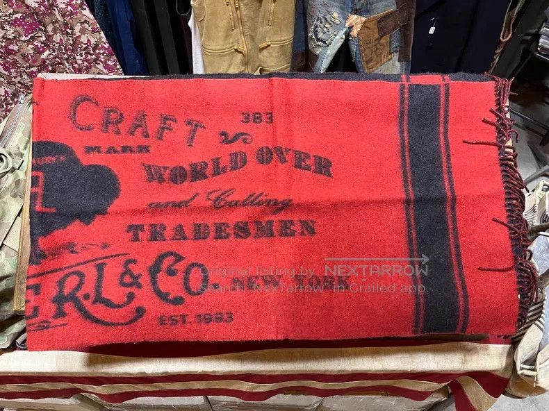 RRL Ralph Lauren RRL Ralph Lauren Wool Scarf Size ONE SIZE - 2 Thumbnail