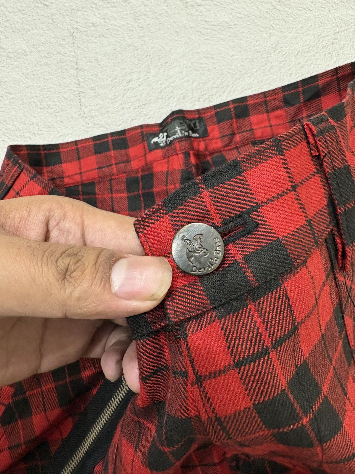 Number (N)ine 2000s Devil’n bass seditionaries japan pants punk y2k style Size US 31 - 7 Thumbnail