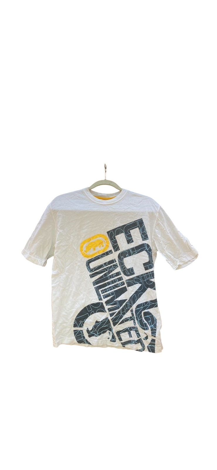 Ecko Unltd. Y2K Ecko Unlimited White and Black Graphic Tee Size US L / EU 52-54 / 3 - 1 Thumbnail