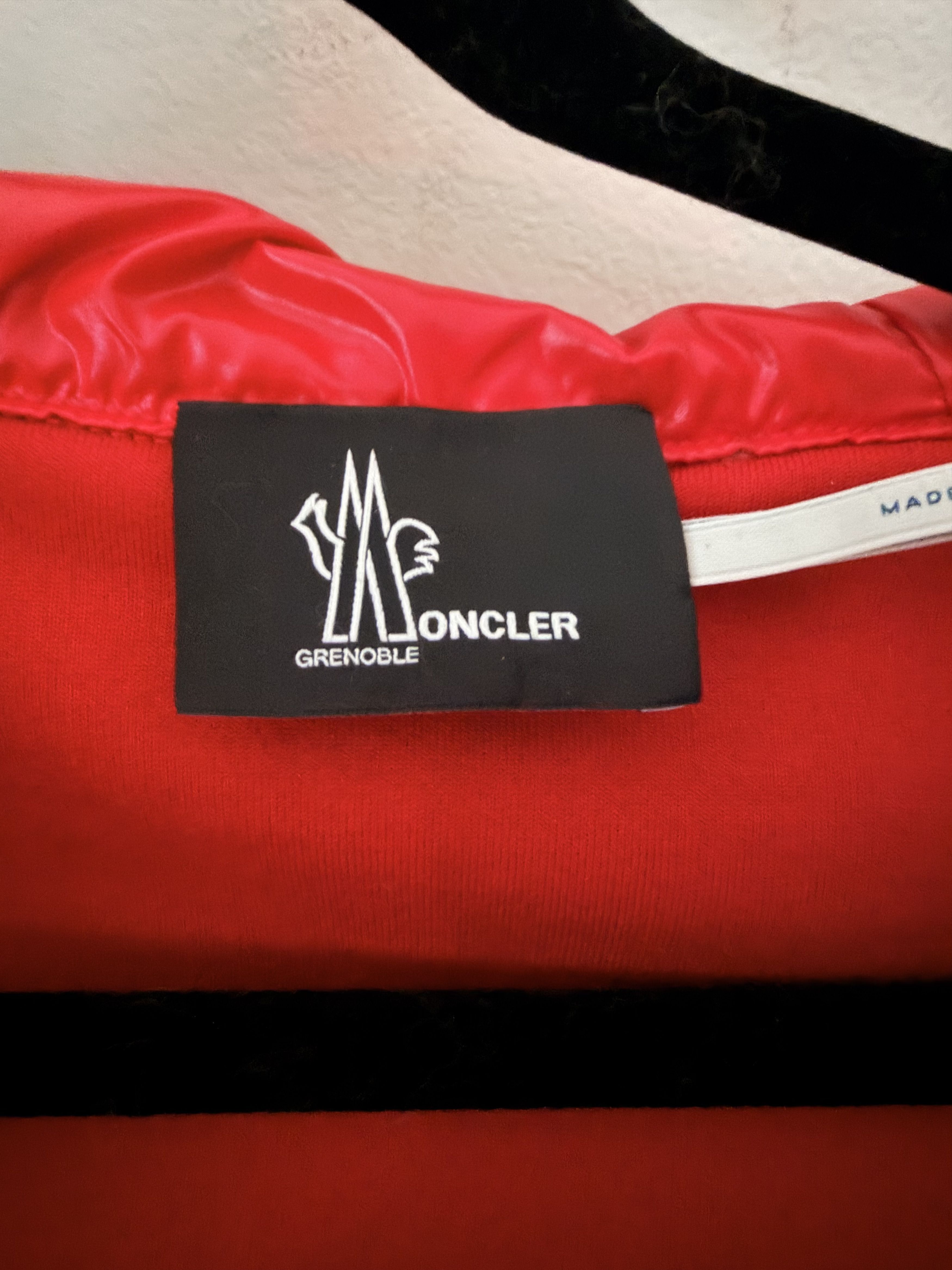 Moncler Grenoble Moncler Grenoble Maglia Cardigan – Red – Medium Size M / US 6-8 / IT 42-44 - 4 Thumbnail