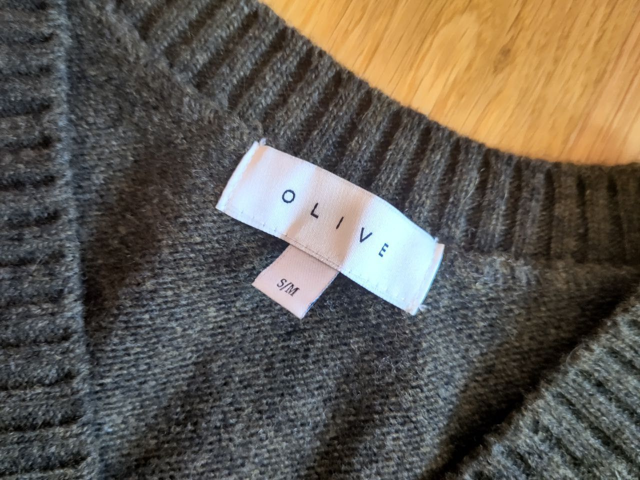 Olive Sweater vest Size US M / EU 48-50 / 2 - 3 Thumbnail