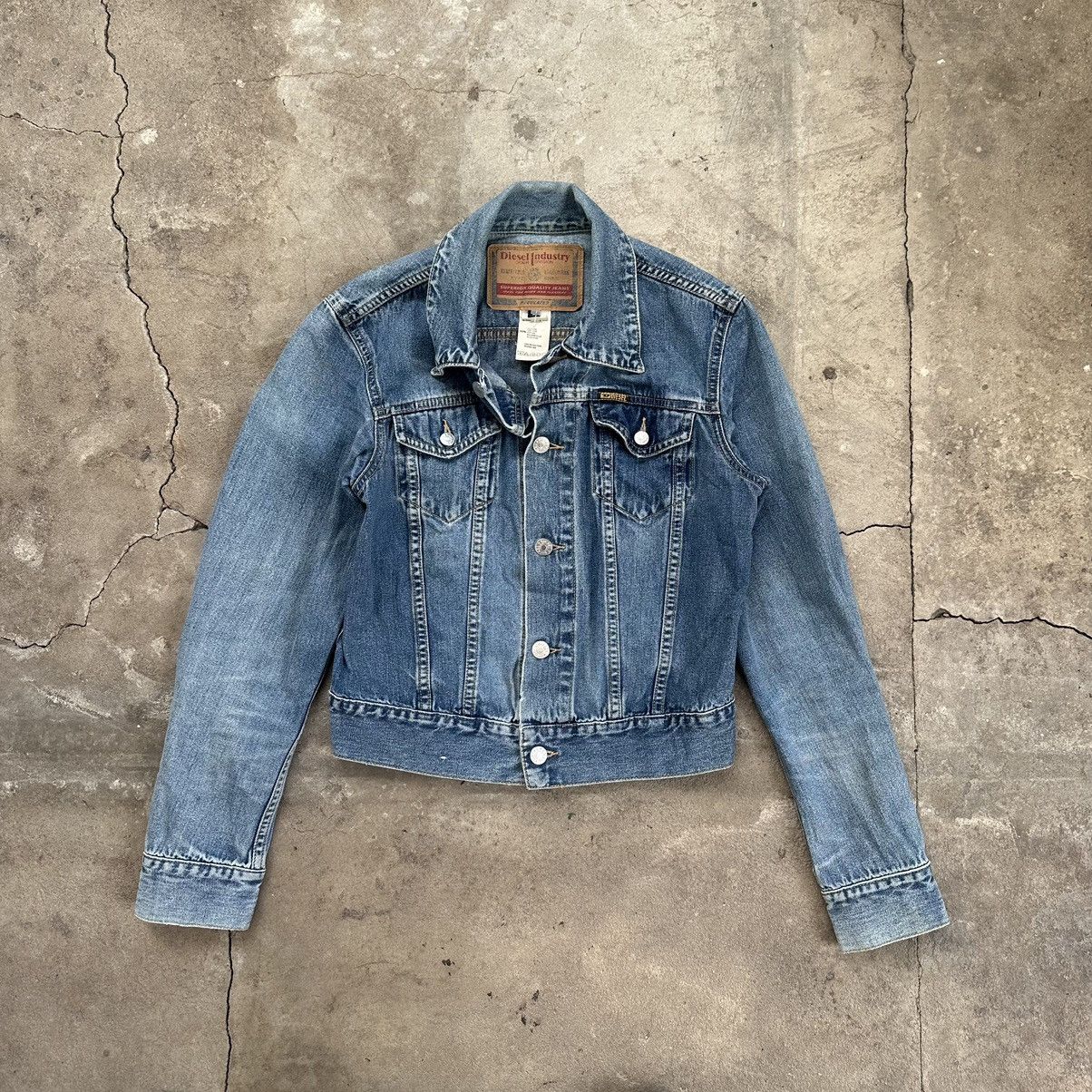 Diesel Diesel Vintage Y2K Washed Blue Denim Jeans Jacket Size S / US 4 / IT 40 - 5 Thumbnail