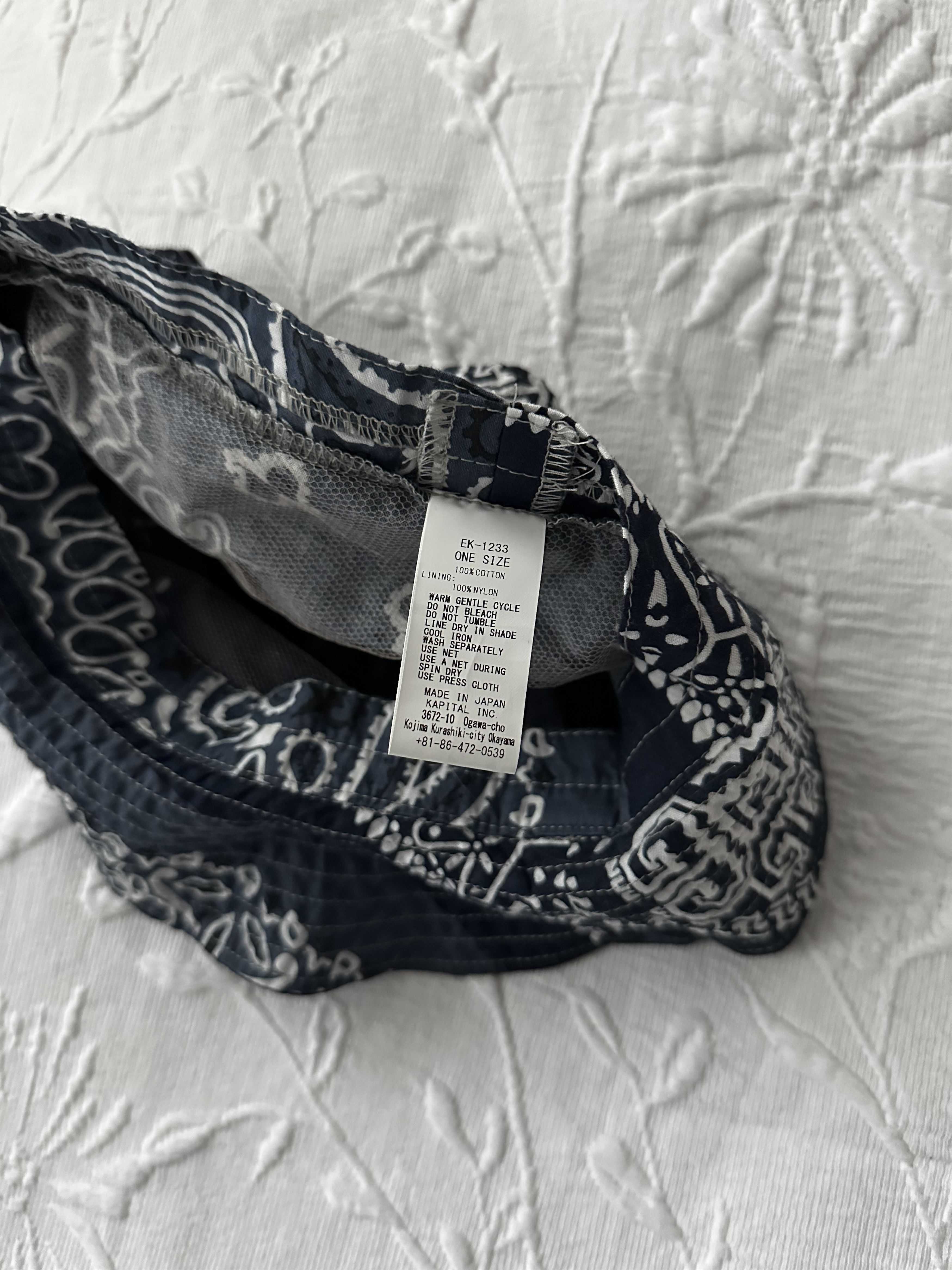 Kapital Bandana Buccet Hat Size ONE SIZE - 5 Thumbnail