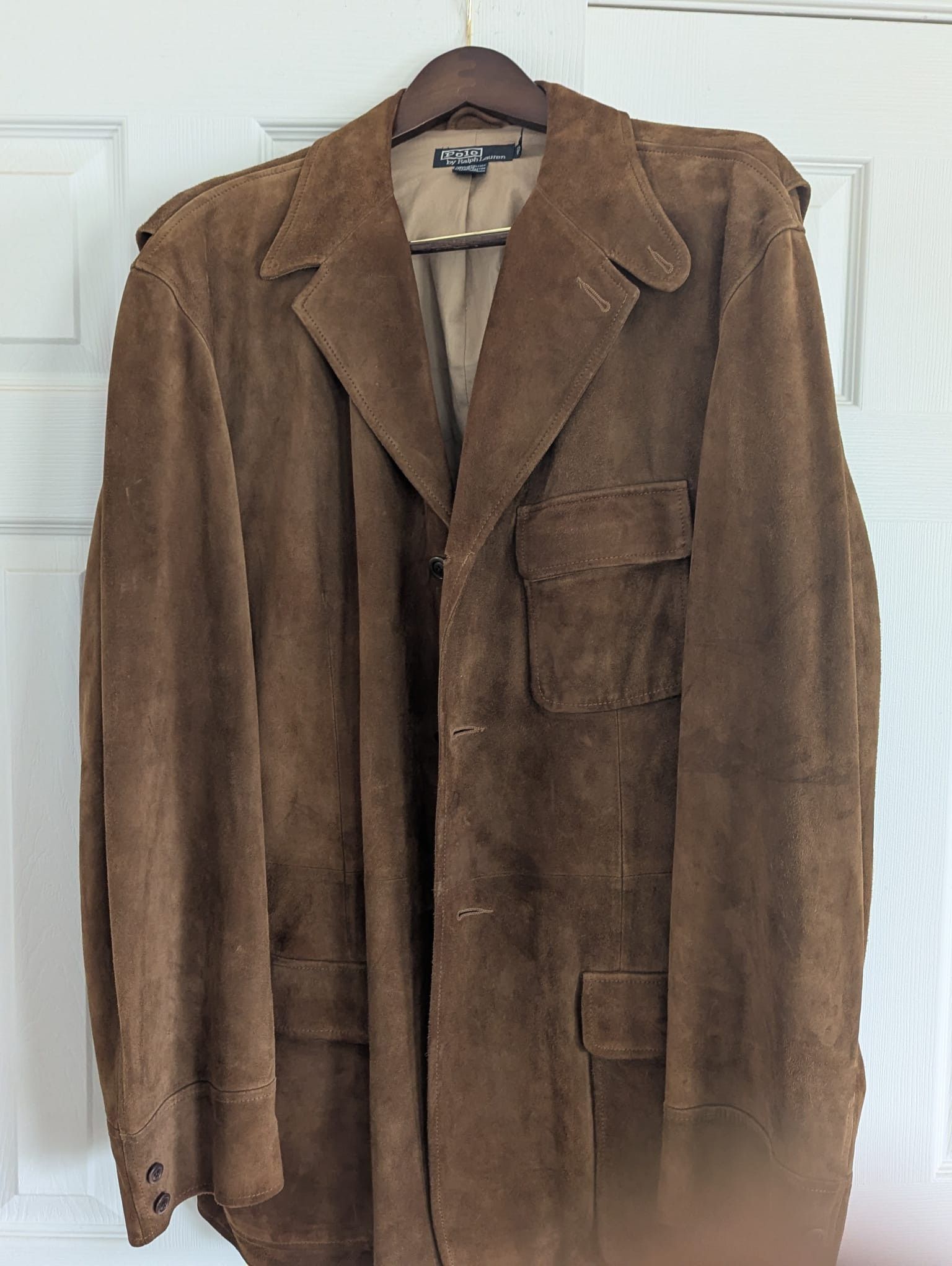 Ralph Lauren Vintage Genuine leather Jacket Size 46L - 1 Thumbnail