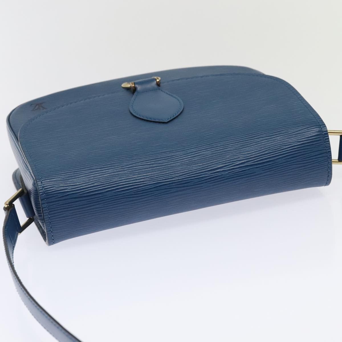 Louis Vuitton LOUIS VUITTON Epi Saint Cloud GM Shoulder Bag Toledo Blue Size ONE SIZE - 6 Thumbnail