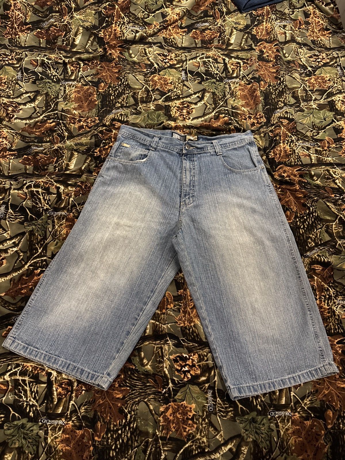 Southpole Blue brown tab southpole jorts Size US 36 / EU 52 - 1 Thumbnail