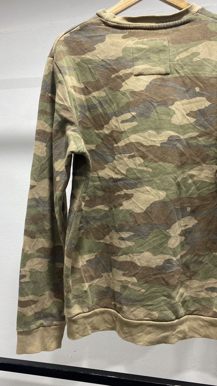 Vintage ‼️FINAL DROP‼️Army Military Sweater Camo Size US L / EU 52-54 / 3 - 10 Thumbnail