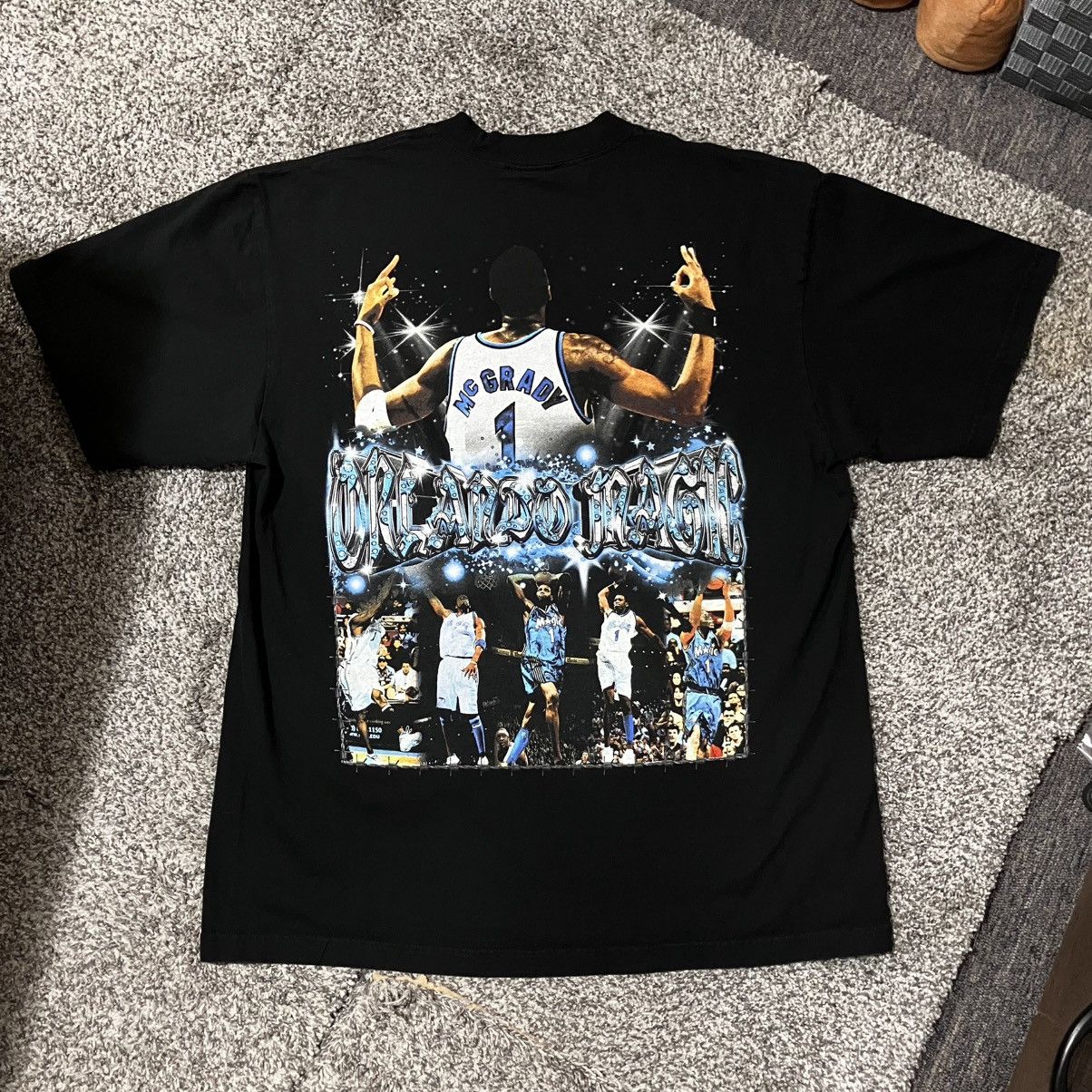 NBA Tracy McGrady Vintage Tee Size US L / EU 52-54 / 3 - 2 Thumbnail