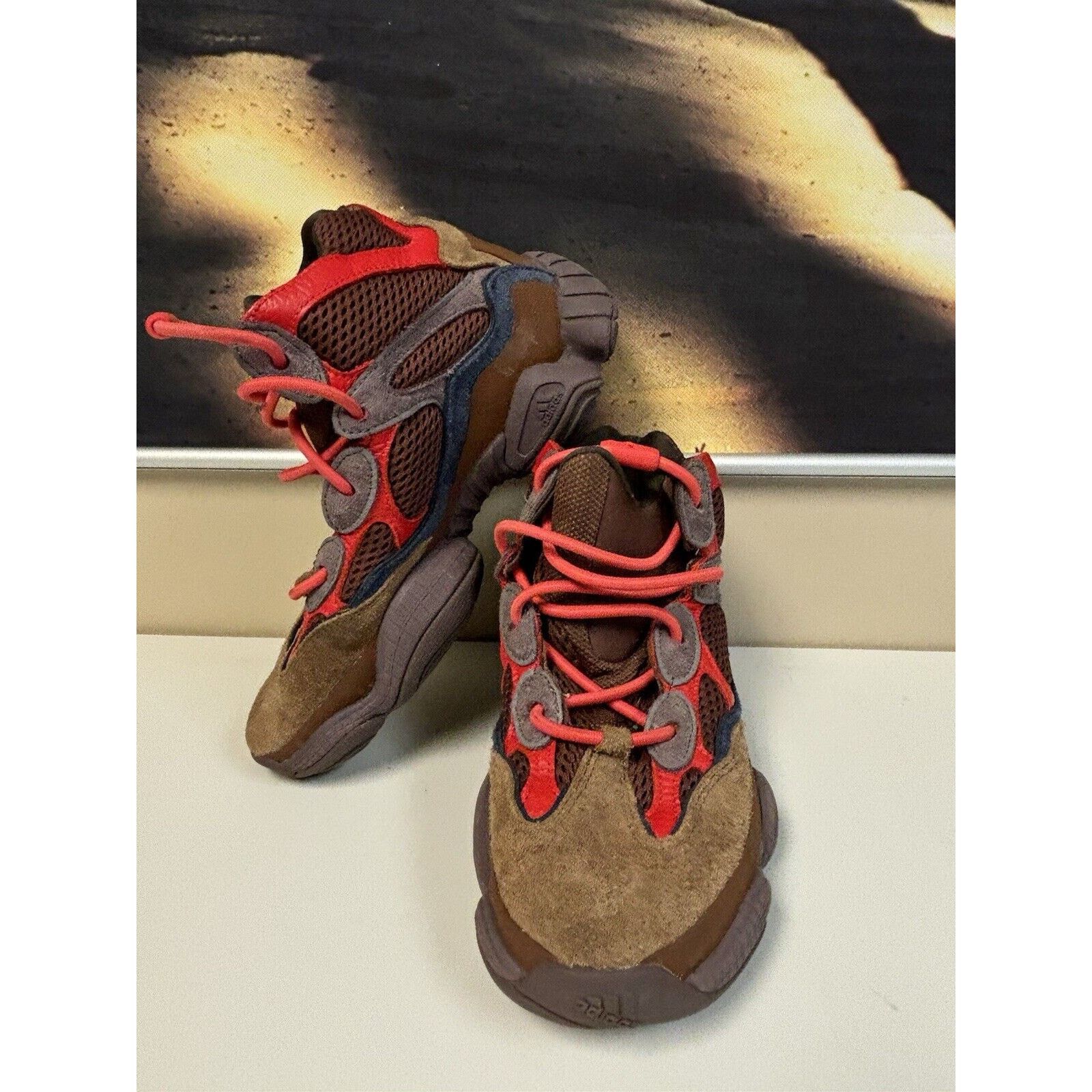 Adidas us yeezy 500 red sale