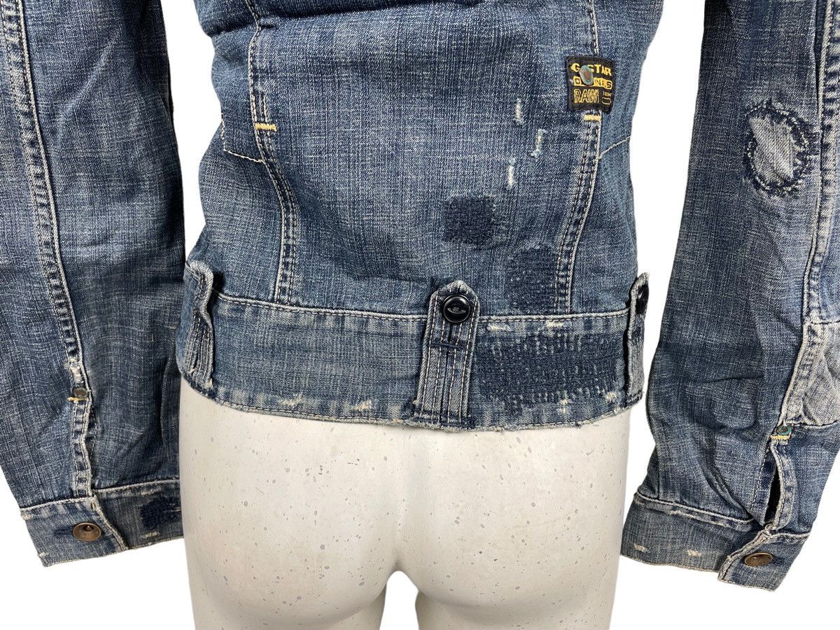 G-Star G-Star Raw Denim Jacket Women Kapital Style Size S / US 4 / IT 40 - 6 Thumbnail
