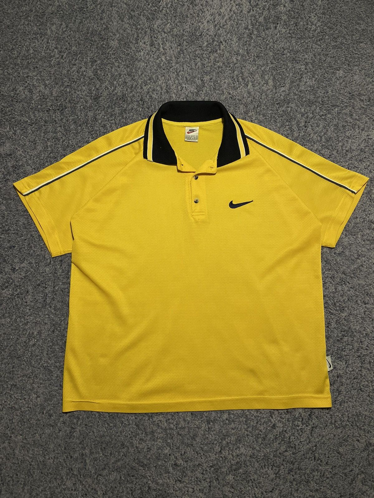 Nike × Vintage Vintage polo by Nike Size US XL / EU 56 / 4 - 1 Thumbnail