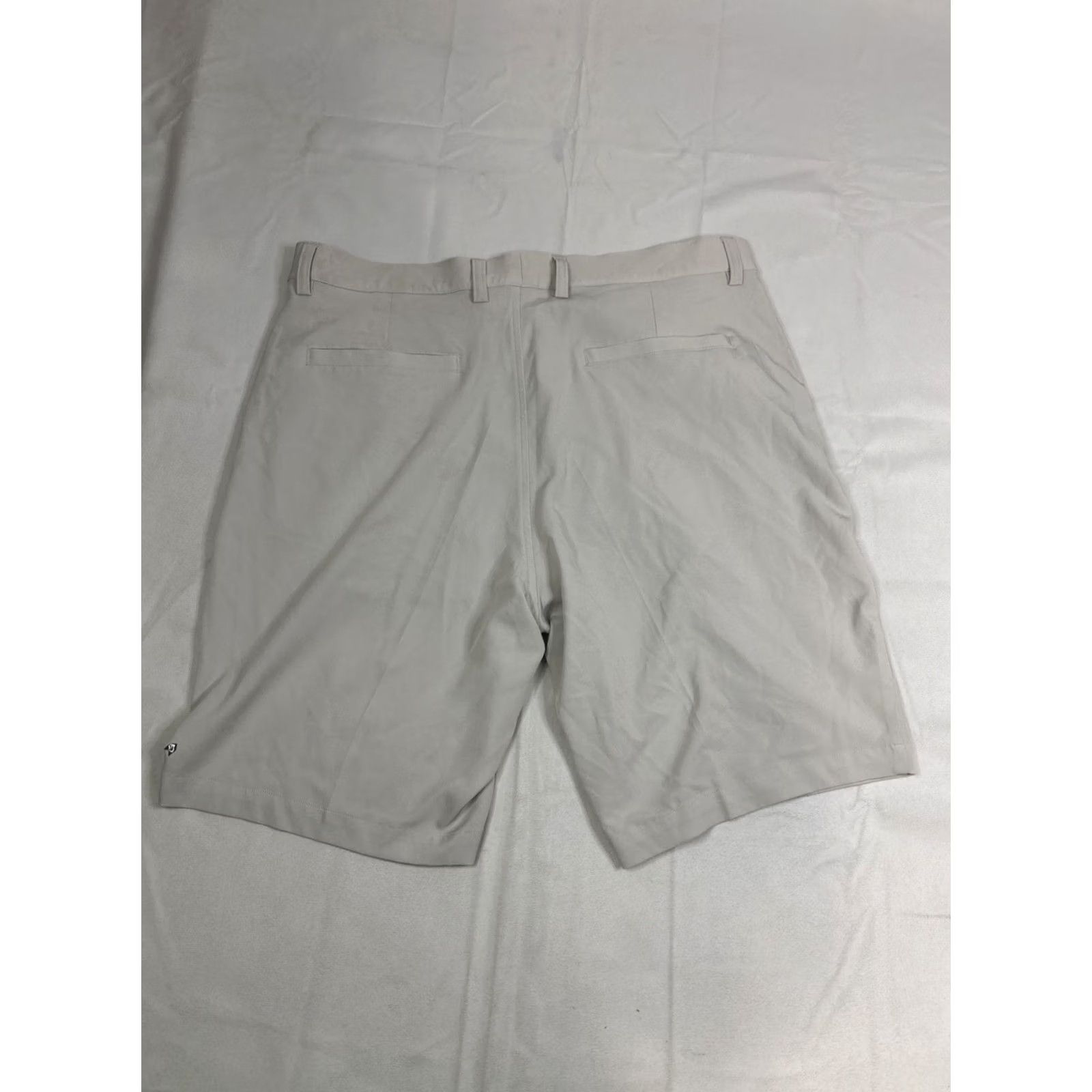 Vintage 1764 Signature Performance Shorts Mens 34 Gray Cream Stretch Wicking Golfing Golfer Size US 34 / EU 50 - 5 Thumbnail