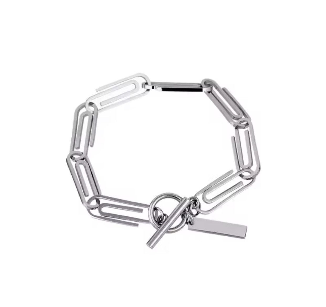 Jewelry × Vintage Paper Clip Bracelet Size ONE SIZE - 6 Thumbnail