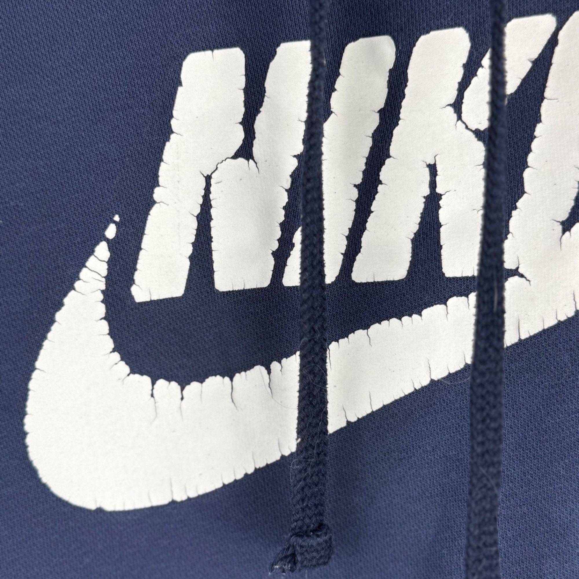 Nike Nike Men's Pullover Cotton Hoodie Size S Navy Logo Size US S / EU 44-46 / 1 - 3 Thumbnail