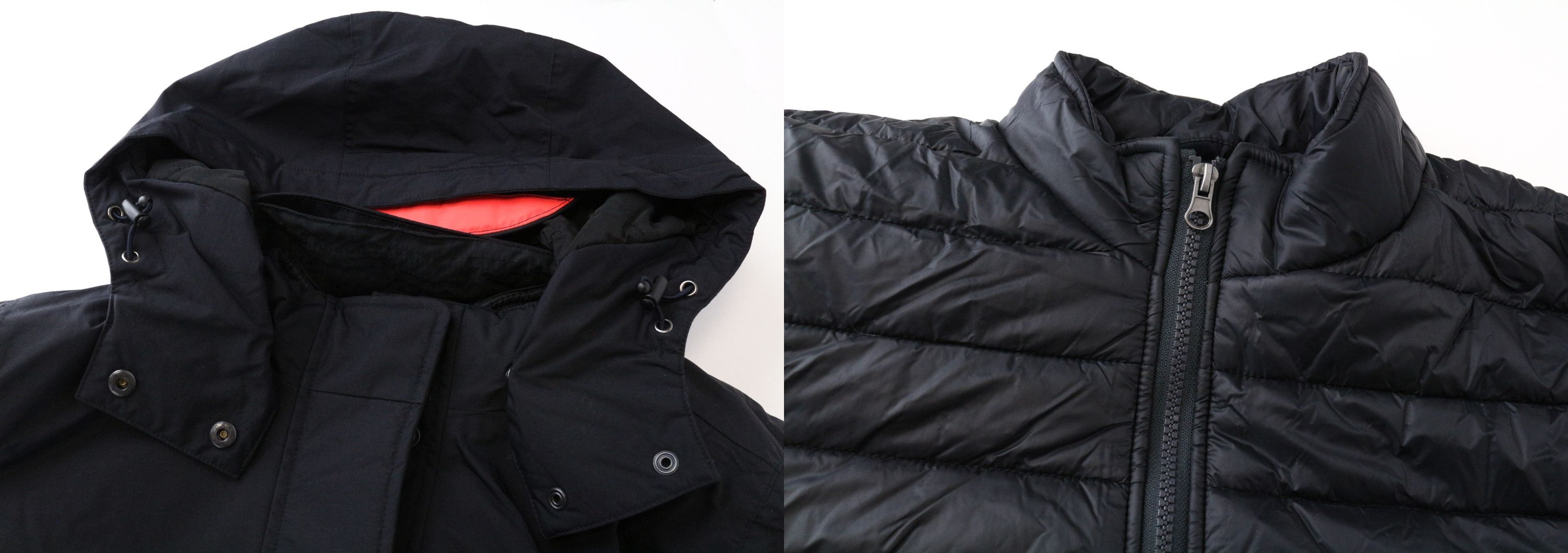 Other HIDE PARK EU42 Black Padded Moto Jacket 74940 Size XL / US 12-14 / IT 48-50 - 3 Thumbnail