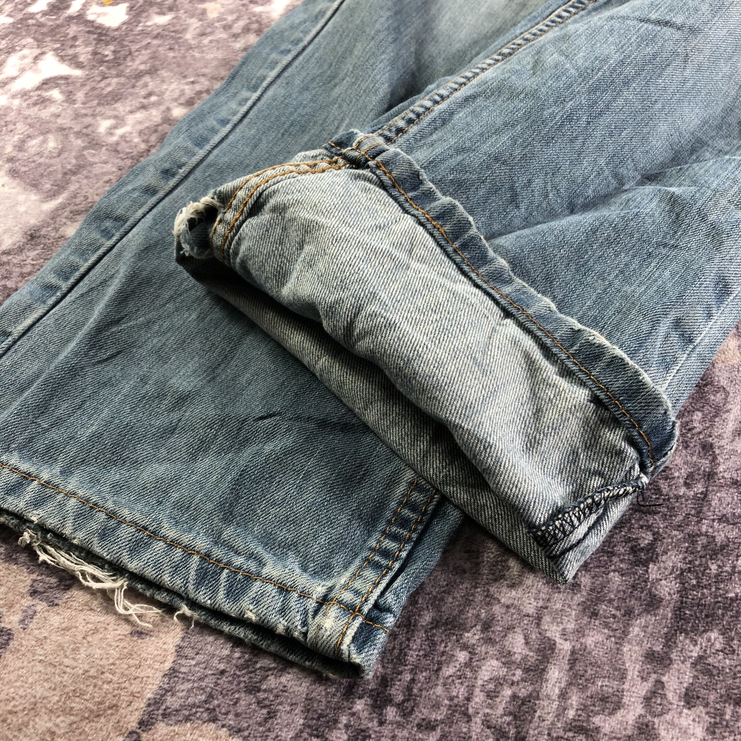 Levi's × Vintage Vintage Distress Levis 559 Jeans-JM3369 Size US 32 / EU 48 - 6 Thumbnail