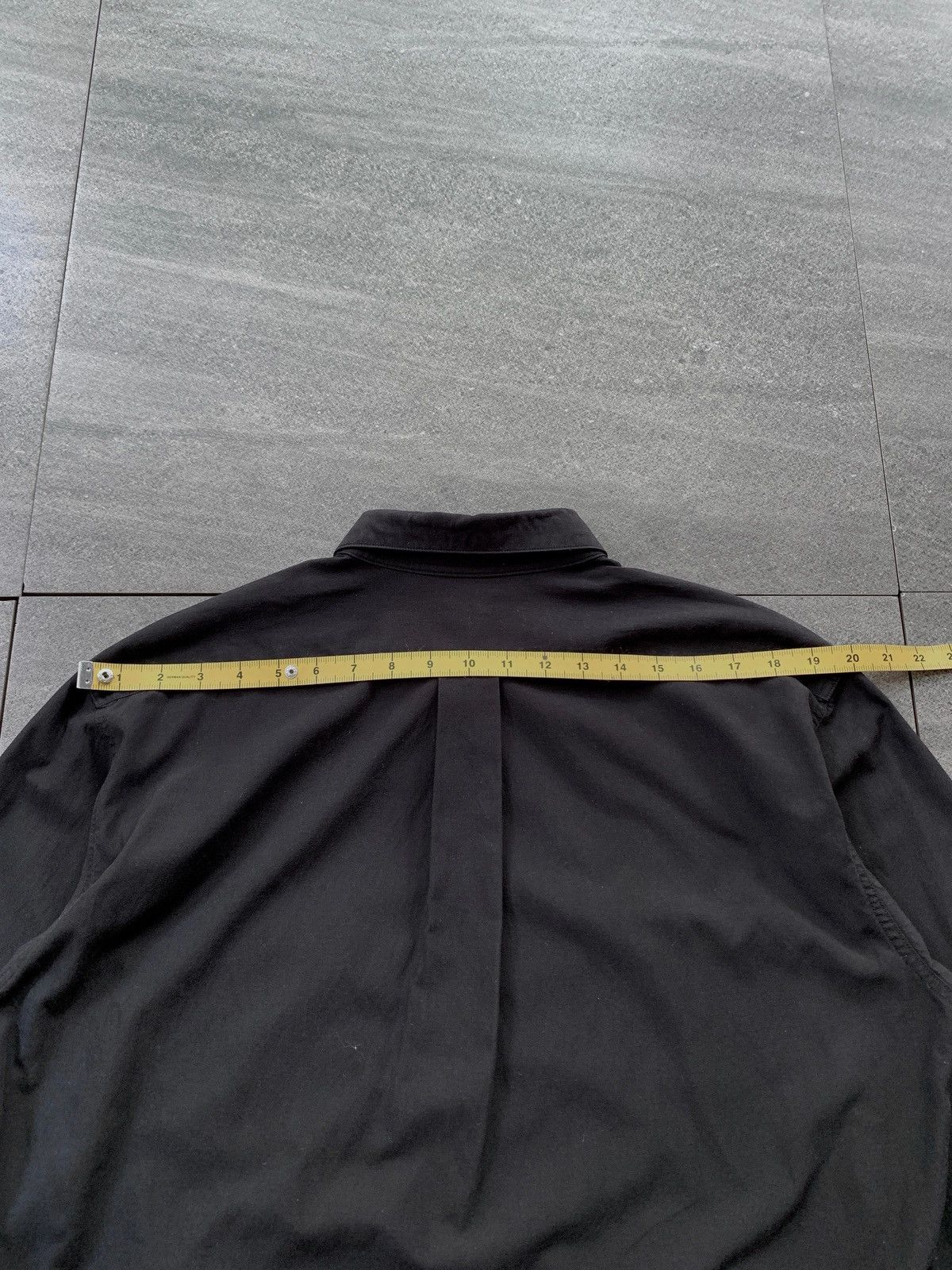Yohji Yamamoto FREE TAX! Costume D'Homme Black Ls Shirt Size US M / EU 48-50 / 2 - 12 Thumbnail