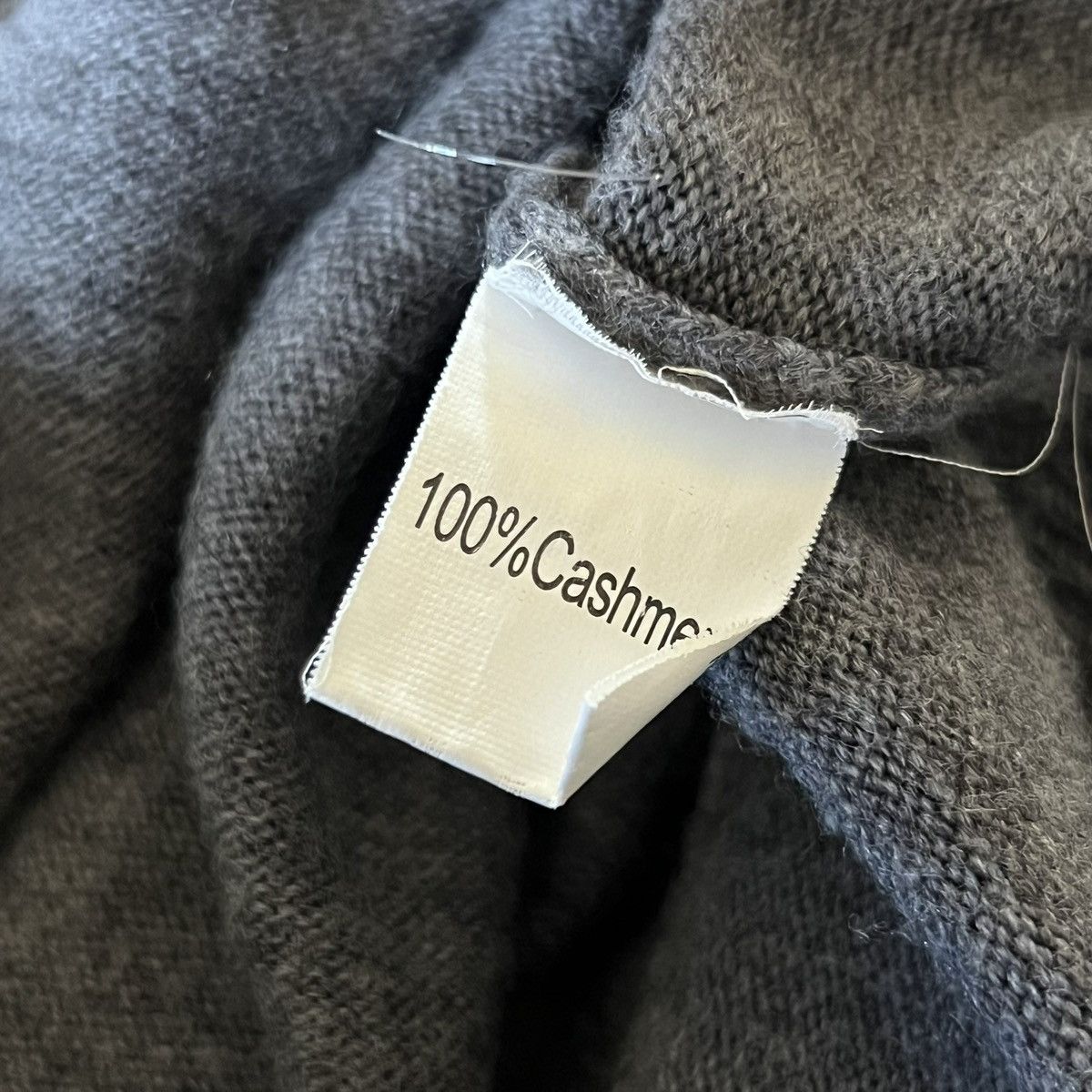 Polo Ralph Lauren × Vintage Polo Ralph Lauren Black Label Cashmere Men’s Gray Sweater L Size US L / EU 52-54 / 3 - 9 Thumbnail