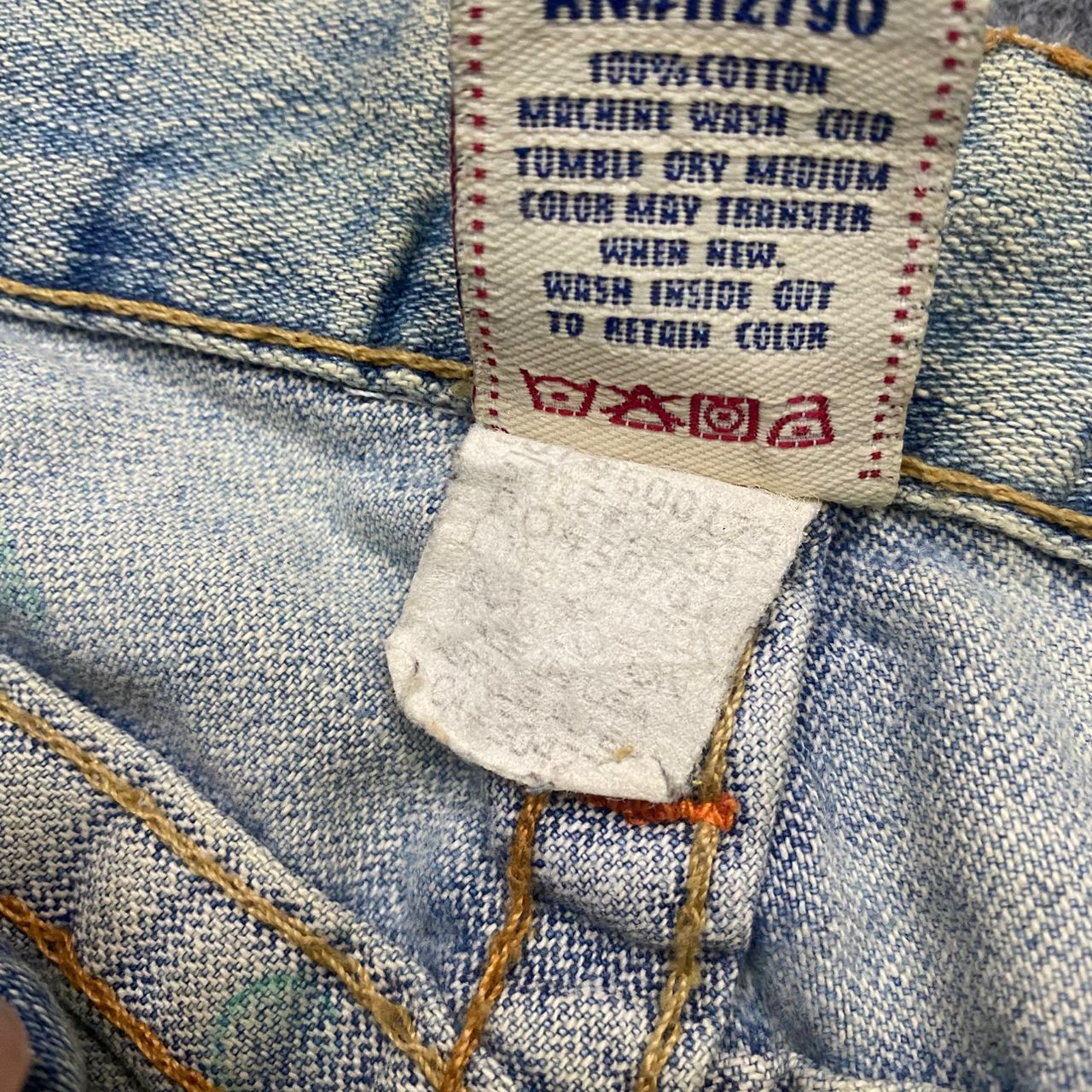 True Religion 💥Flare💥Vintage True Religion Distressed Denim Size US 30 / EU 46 - 15 Thumbnail