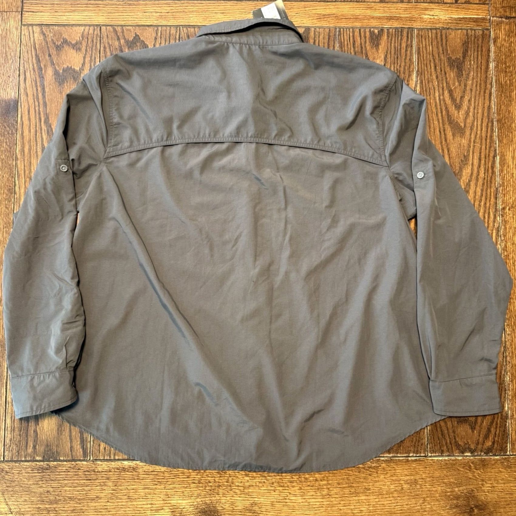 Eddie Bauer Eddie Bauer Adventurer Pro Field Shirt Gray 2XL Womens Button-Up Long Sleeve Moisture Wicking Lightweight Classic Outdoor Size XXL / US 16-18 / IT 52-54 - 5 Thumbnail