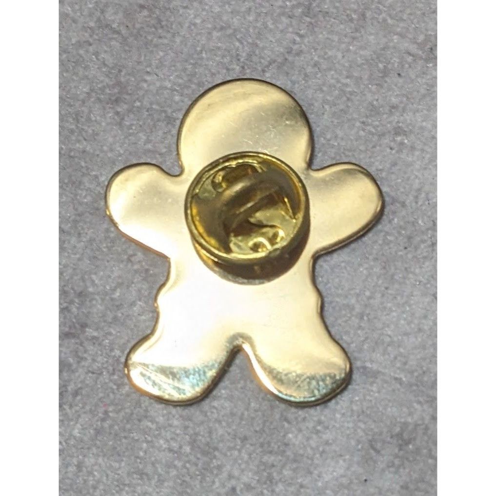 Other Festive Gingerbread Man Holiday Lapel Pin Size ONE SIZE - 5 Thumbnail