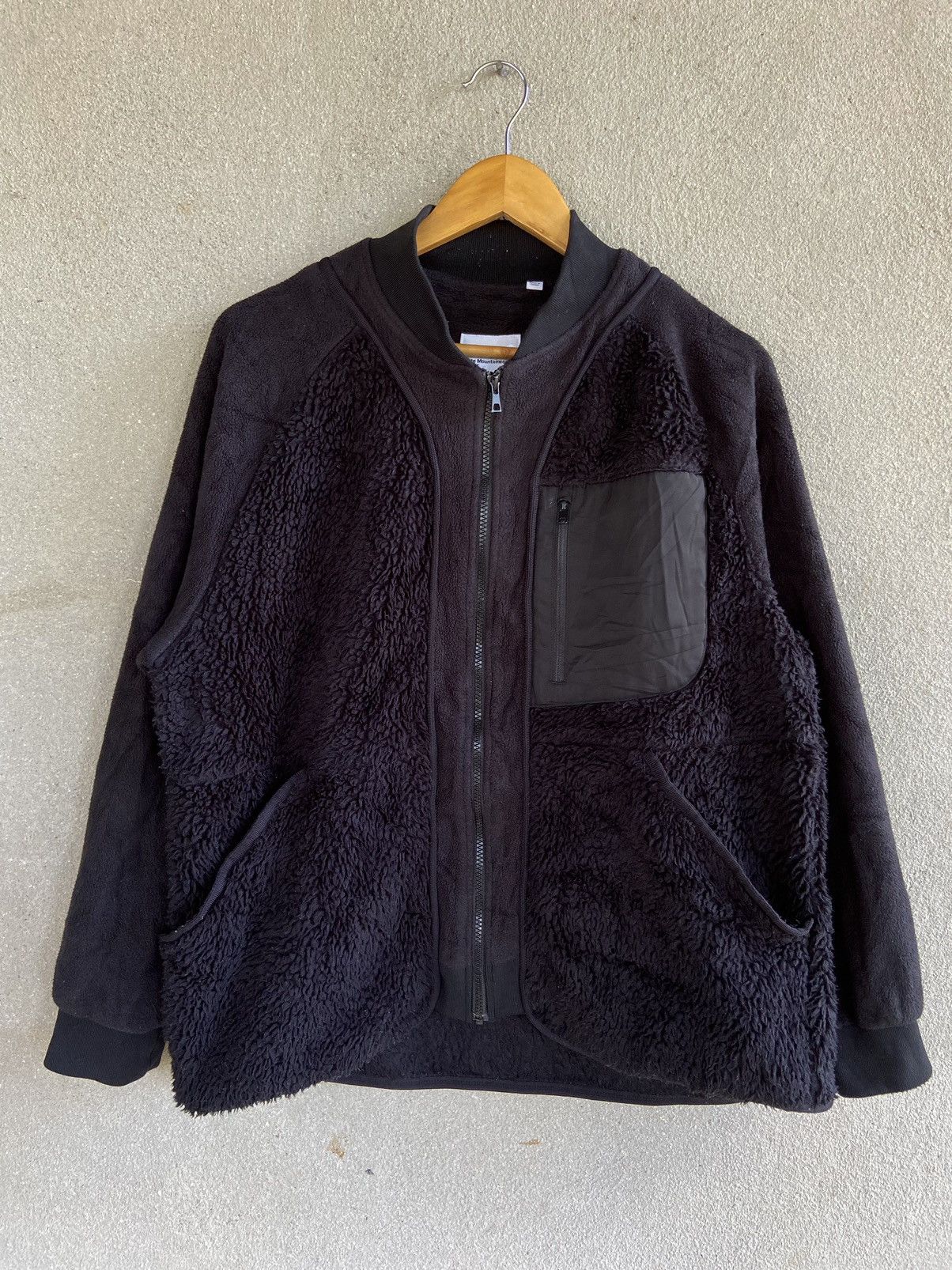 Uniqlo × White Mountaineering White Mountaineering Fleece Oversized Long Sleeve Jacket Size US M / EU 48-50 / 2 - 1 Thumbnail