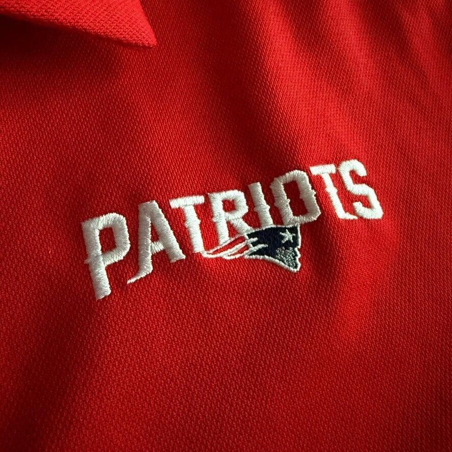Nike Nike Patriots Dri-Fit On-Field Polo Top Mens L NFL Football Size ONE SIZE - 4 Thumbnail