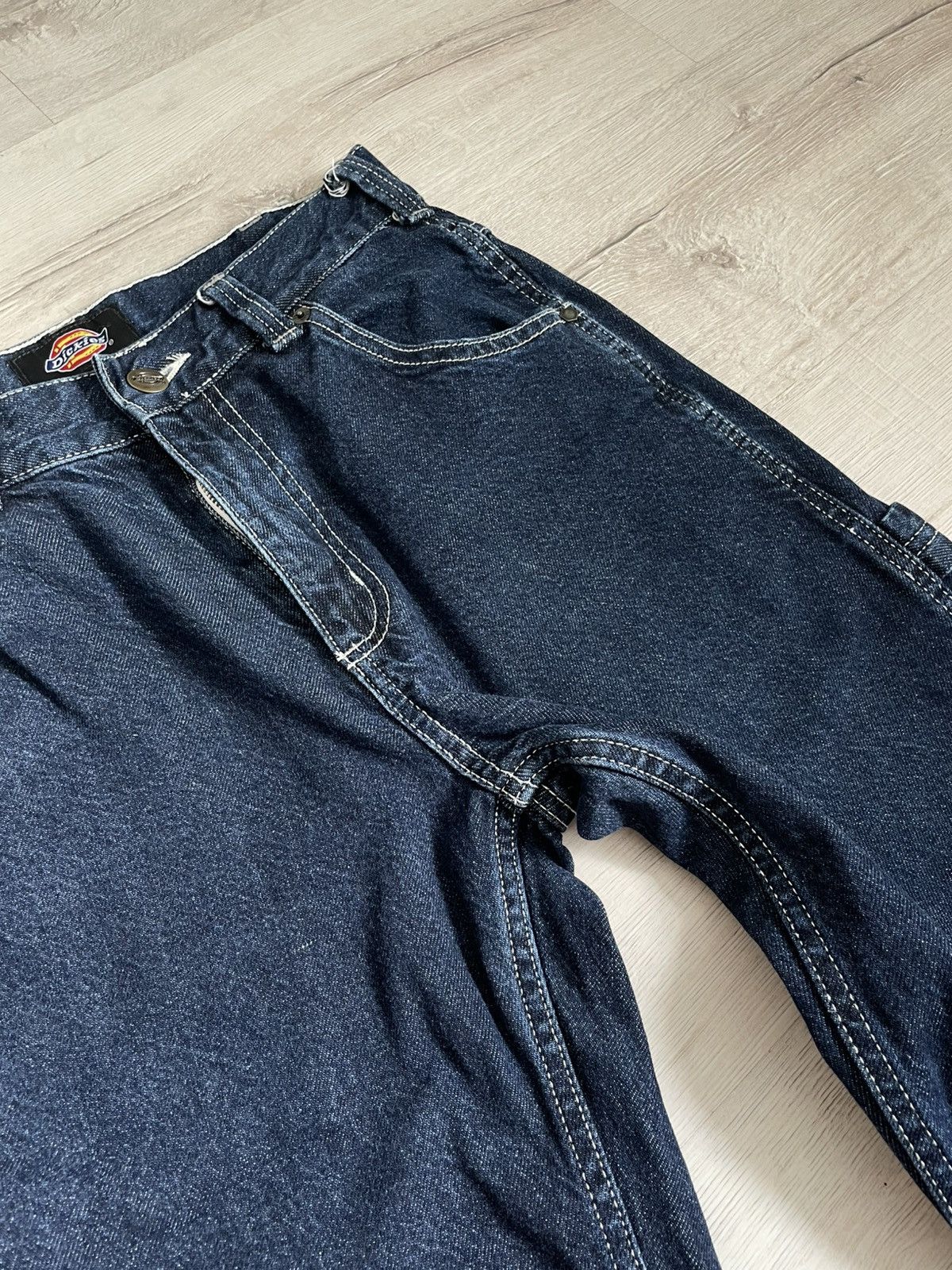 Dickies × Vintage Vintage Baggy Dickies Carpenter Japan Denim Y2k Jeans 28x30 Size US 28 / EU 44 - 9 Thumbnail