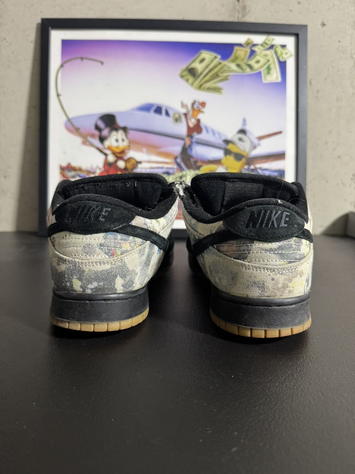 Nike × Supreme Nike SB Dunk Low Supreme Rammellzee Size US 11.5 / EU 44-45 - 5 Thumbnail