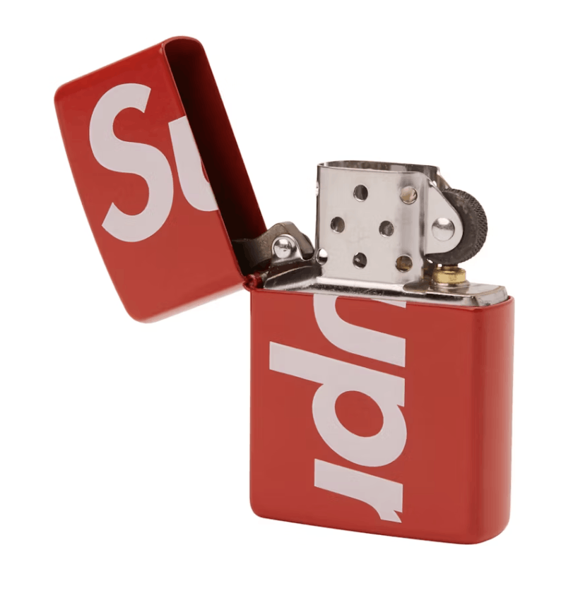 Supreme × Zippo NEW Supreme Logo Zippo - Red Size ONE SIZE - 3 Thumbnail