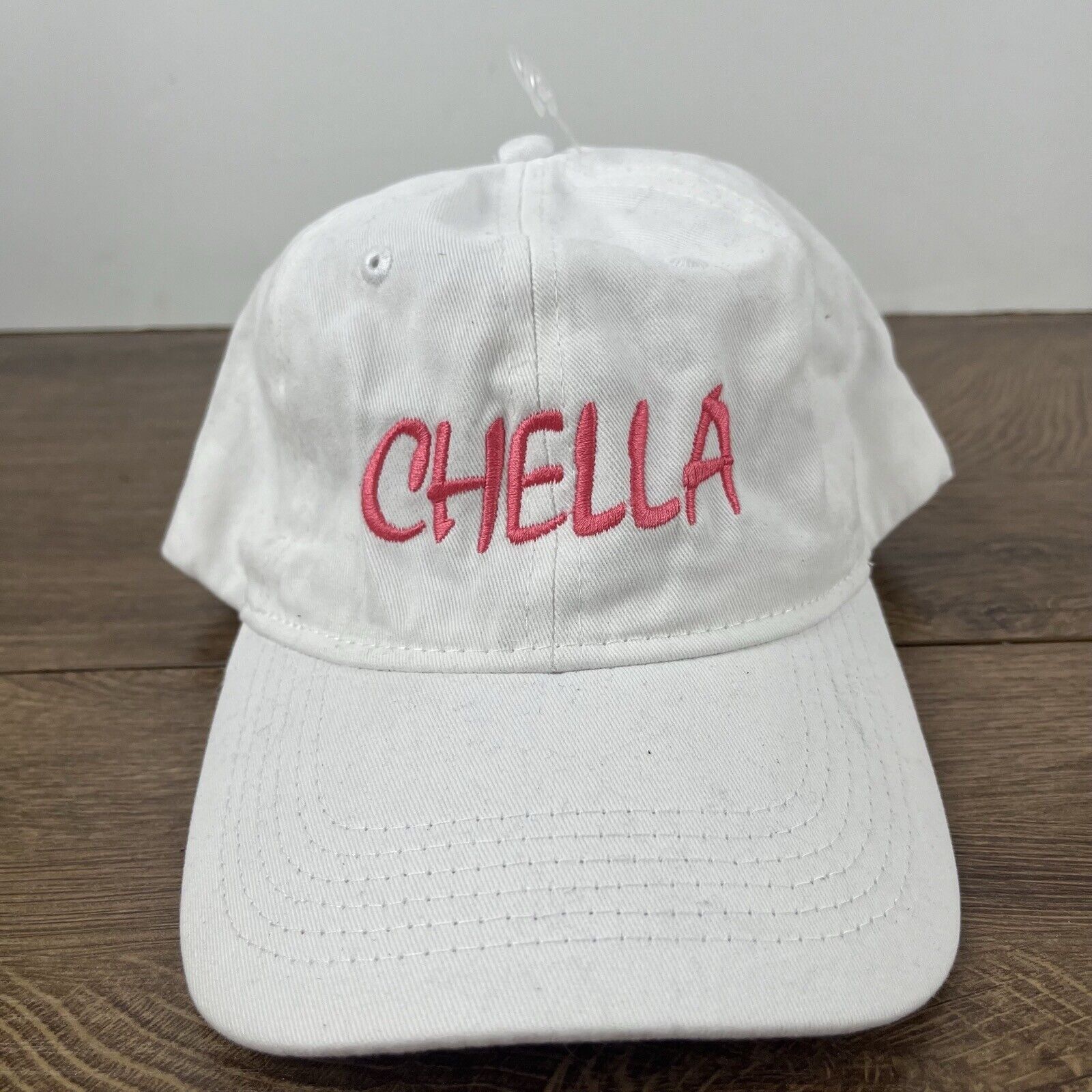 Other Chella Hat Chella Hat White Hat Adjustable White Adult Size Size ONE SIZE - 6 Thumbnail
