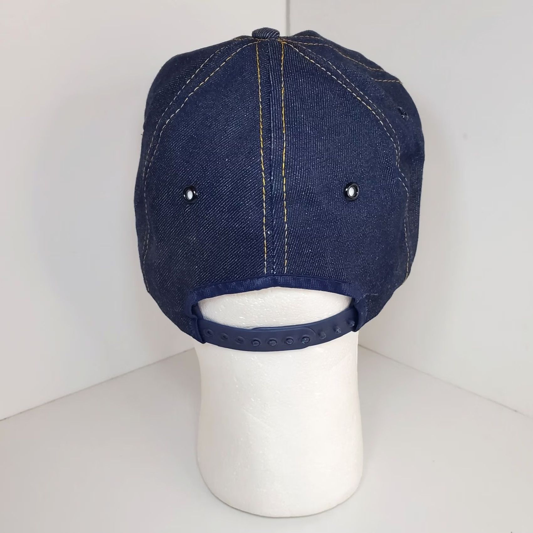 Vintage VINTAGE pro fit Trucker Hat Men One Size Denim Blue Adjustable 80s Farm Supply Tacoma WA USA Size ONE SIZE - 5 Thumbnail