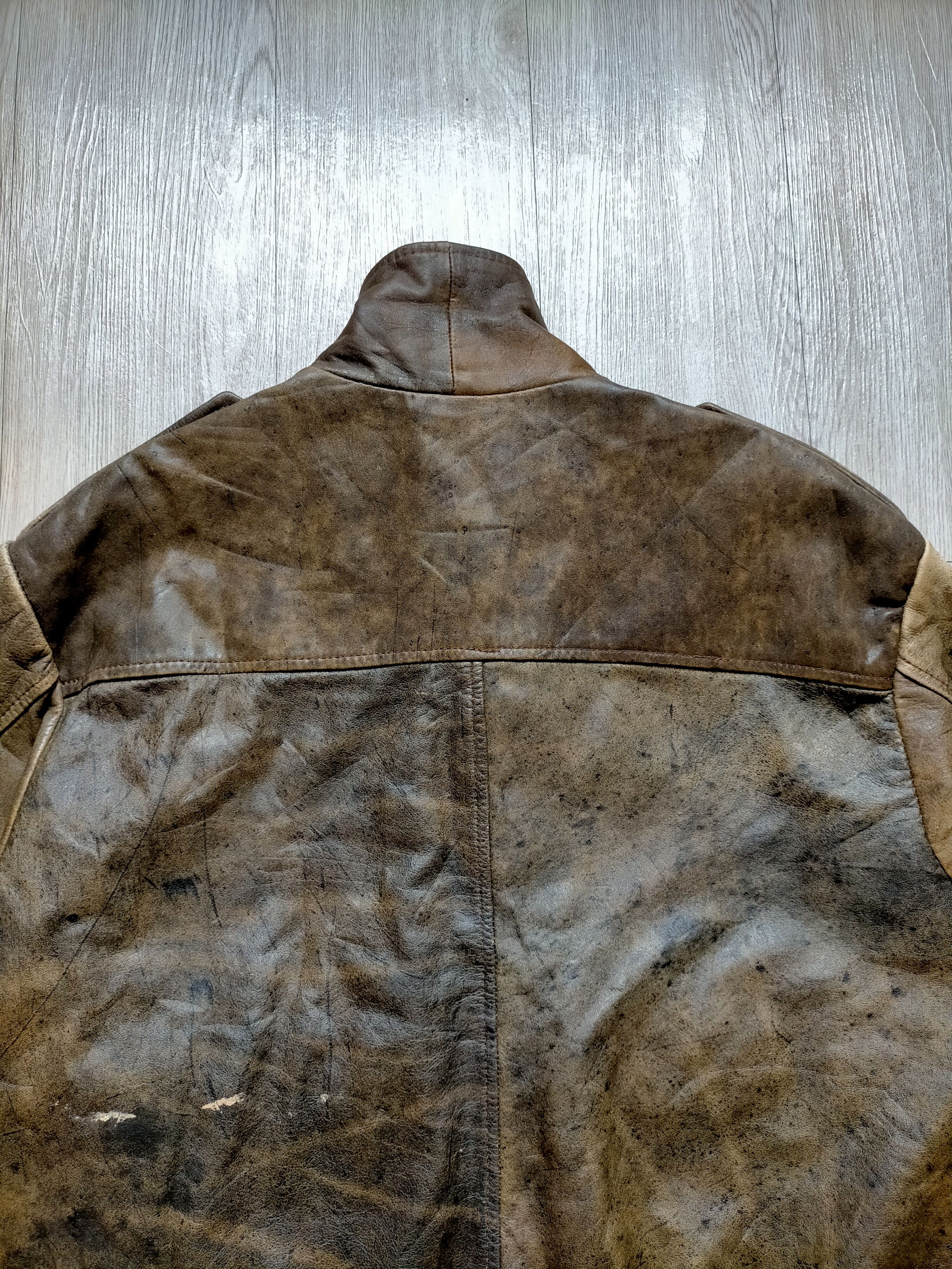 Burma Vintage 80s Burma Run Pilot Leather Jacket Size US M / EU 48-50 / 2 - 10 Thumbnail