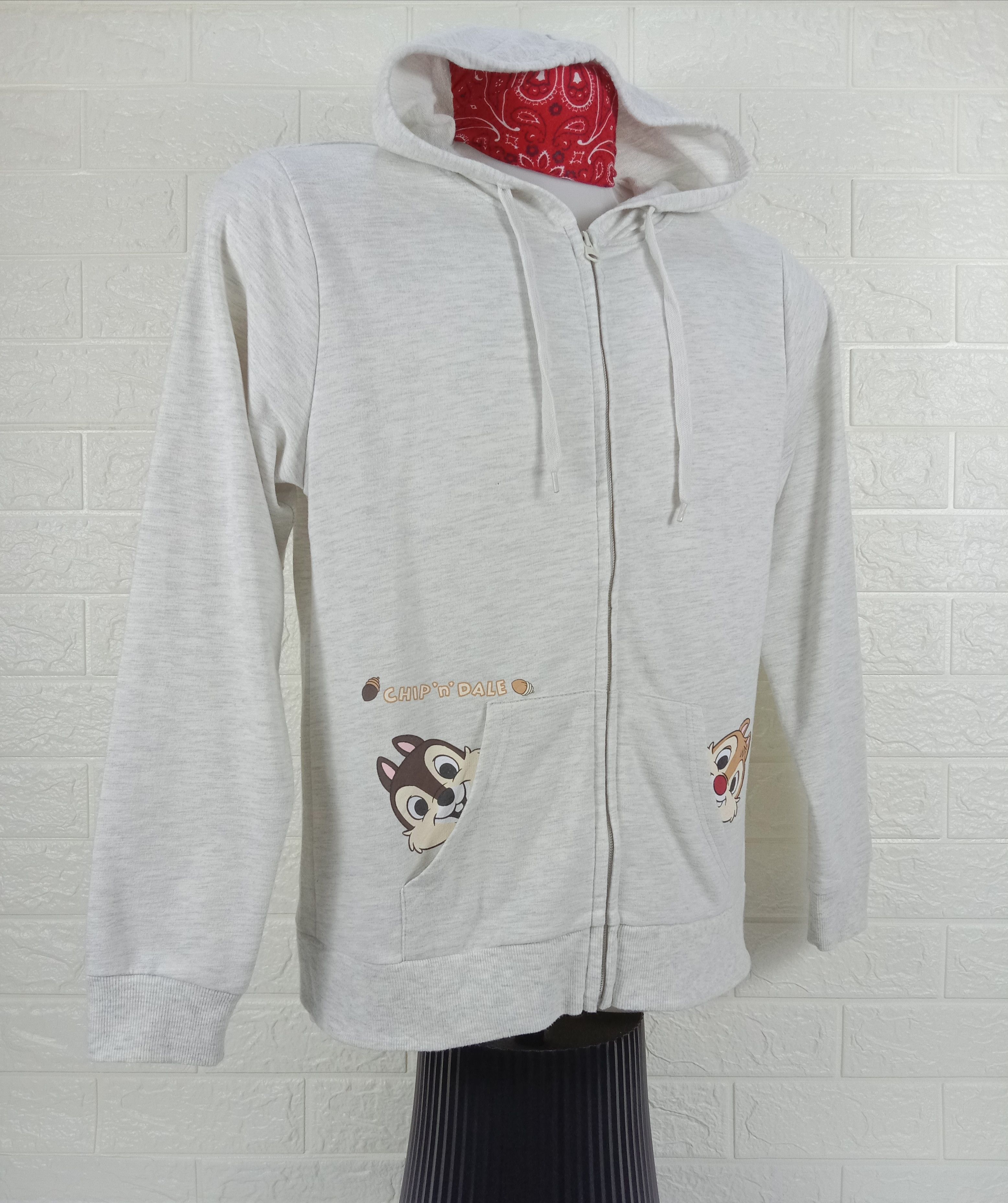 Cartoon Network Vintage Disney Chip & Dale Hoodie Sweatshirt Size US M / EU 48-50 / 2 - 2 Thumbnail
