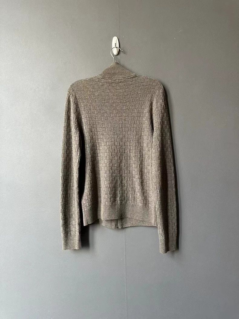 Louis Vuitton Louis Vuitton Checkerboard zipper knit jacket 2501-Nextarro Size US XS / EU 42 / 0 - 2 Thumbnail