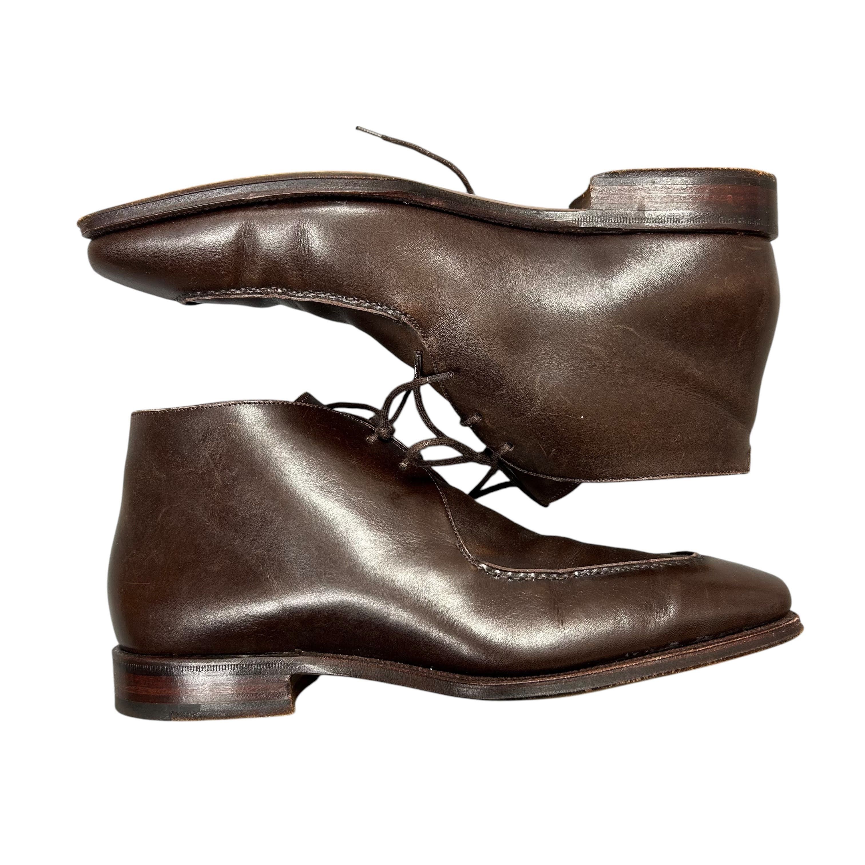 Carmina Carmina Norwegian Brown Museum Leather Chukka Boots 6.5 Size US 7.5 / EU 40-41 - 2 Thumbnail