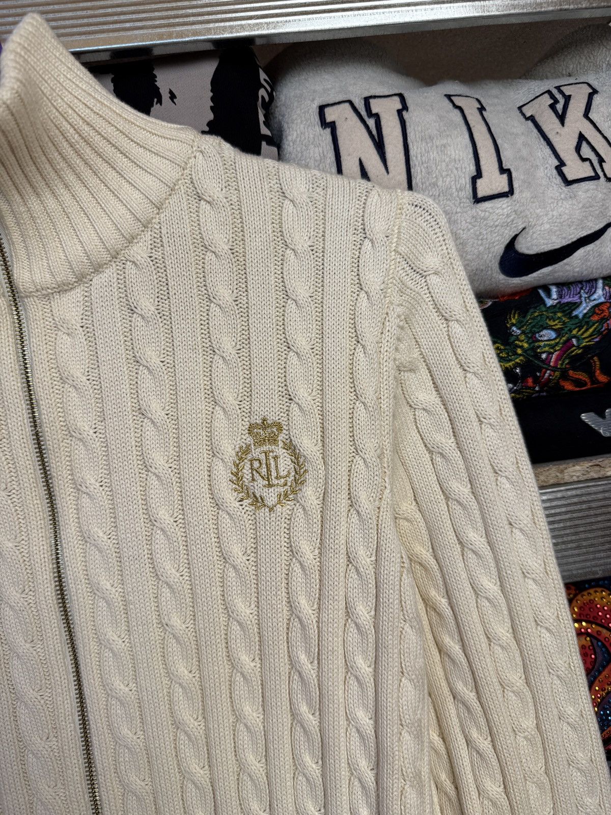Polo Ralph Lauren Vintage Knit Polo Ralph Lauren Sweatshirt Oldmoney Size US M / EU 48-50 / 2 - 4 Thumbnail