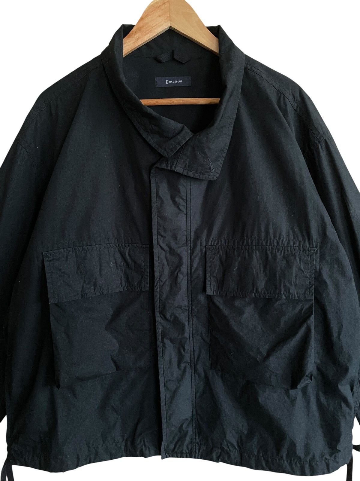 Japanese Brand Vintage Japanese Brand Rage Blue Bomber Jacket 1990s Size US L / EU 52-54 / 3 - 4 Thumbnail