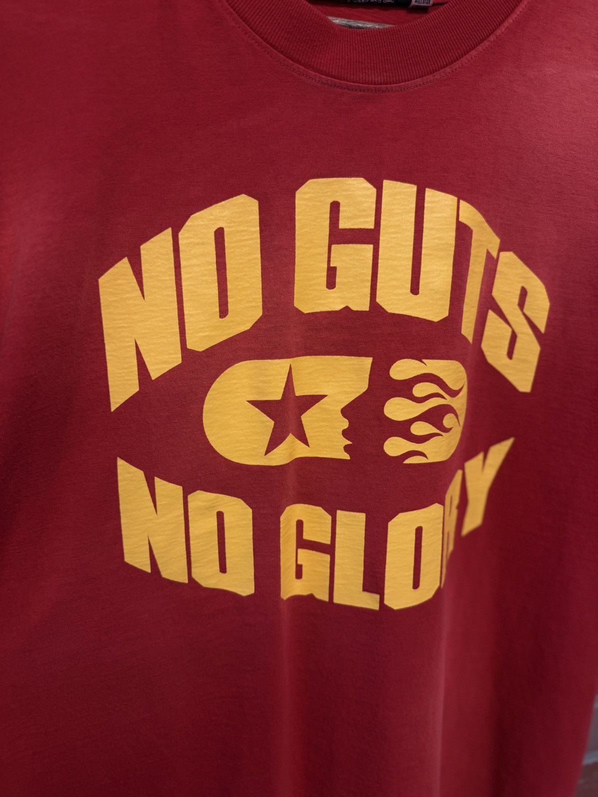 HELLSTAR Hellstar RED “NGNG” Tee Shirt 100% Authentic Size XL Size US XL / EU 56 / 4 - 4 Thumbnail