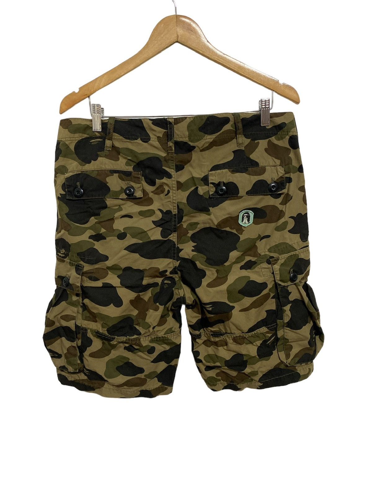 Bape BAPE A Bathing Ape 1st Camo Short Cargo Pants Size US 36 / EU 52 - 6 Thumbnail