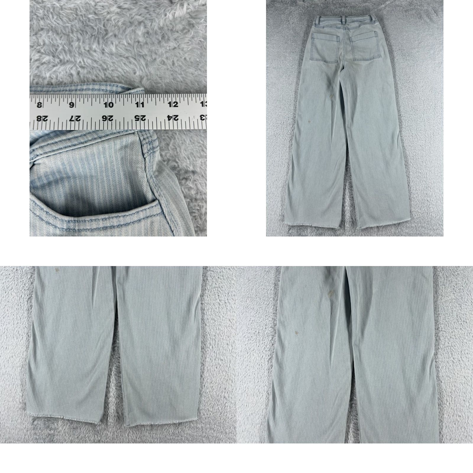 Forever 21 Forever 21 Jeans Womens 24 Blue Herringbone Denim Wide Leg 23x27 Jeans Pants Womens 24 Blue Herringbone Denim Wide-Leg outlets? Size 42" / US 20 - 9 Thumbnail