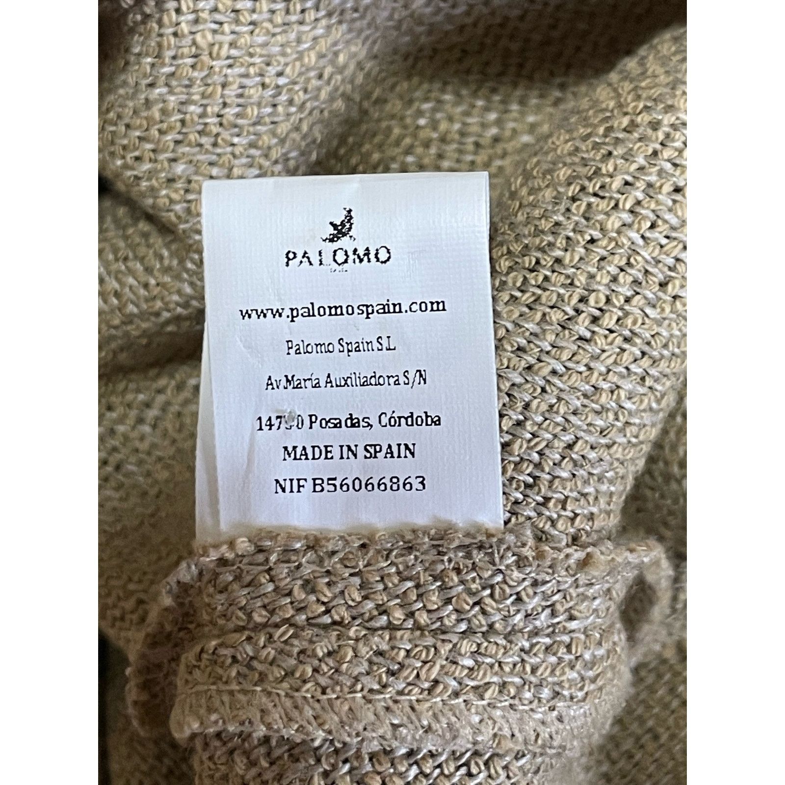Palomo Spain Palomo Spain Beige Linen Sackcloth Shorts Size US 30 / EU 46 - 4 Thumbnail